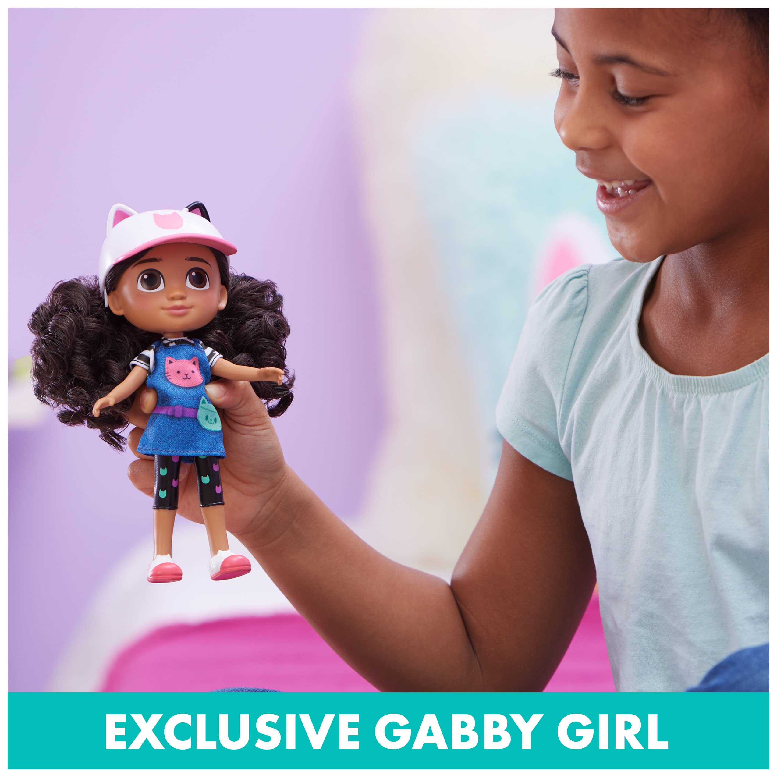 Foto 4 pulgar | Doll Gabby's Dollhouse Gabby Girl De 20 Cm Con Accesorios A Partir De 3 Años - Venta Internacional.