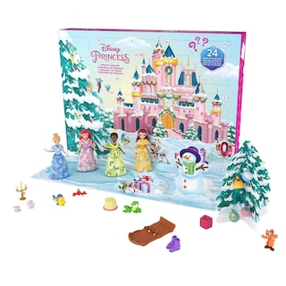 Foto 1 | Calendario De Adviento Disney Princess Mattel Con Muñecas Y Amigos - Venta Internacional.