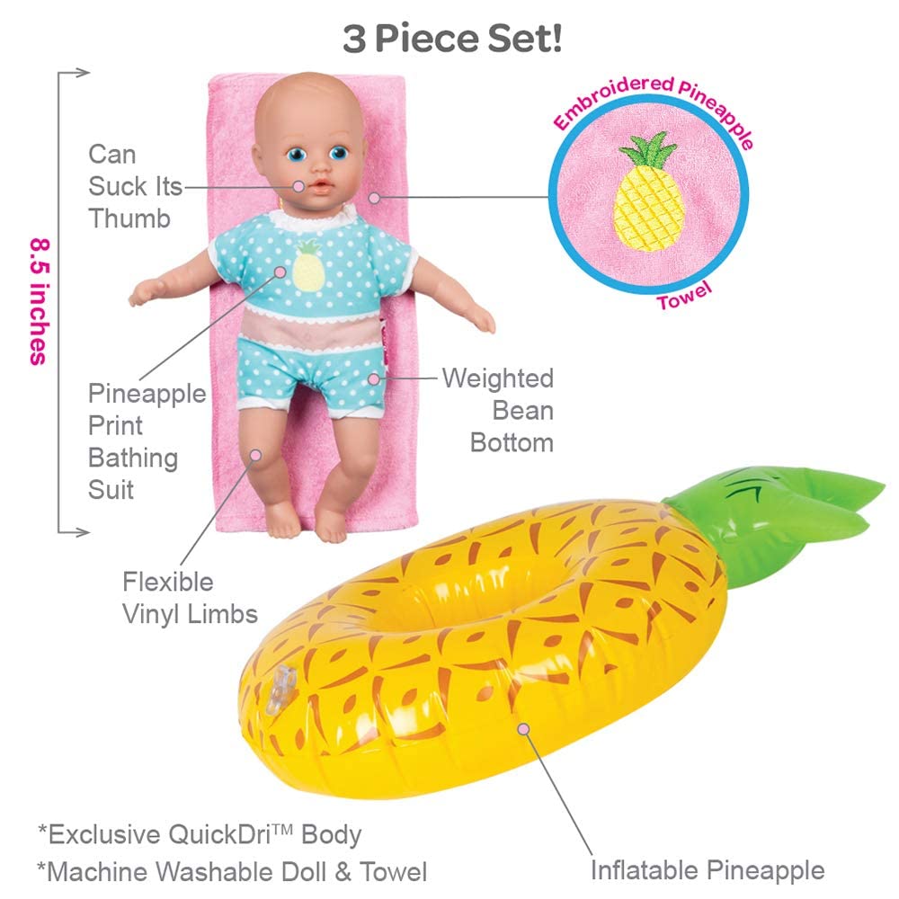 Foto 5 pulgar | Muñeca Acuática Adora Splashtime Baby Tot Sweet Pineapple - Venta Internacional.