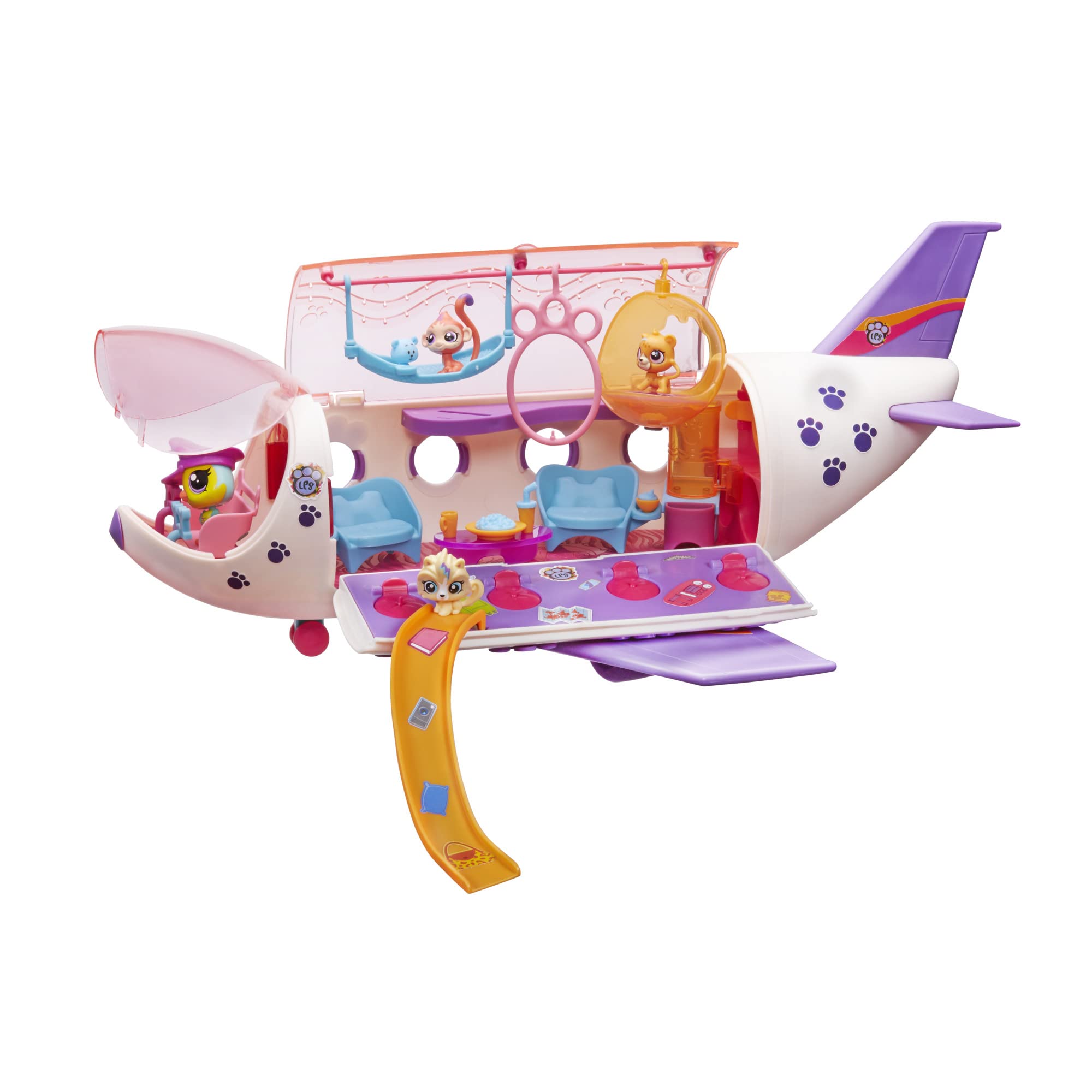 Foto 3 pulgar | Playset Toy Littlest Pet Shop Pet Jet Con 4 Mascotas Mayores De 4 Años - Venta Internacional.