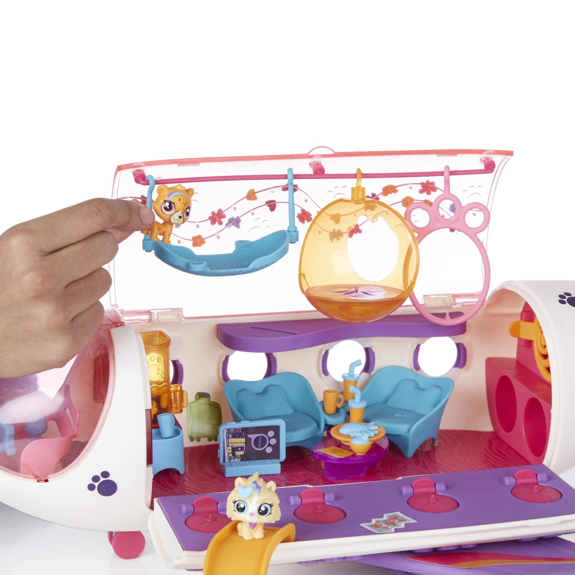 Foto 5 pulgar | Playset Toy Littlest Pet Shop Pet Jet Con 4 Mascotas Mayores De 4 Años - Venta Internacional.