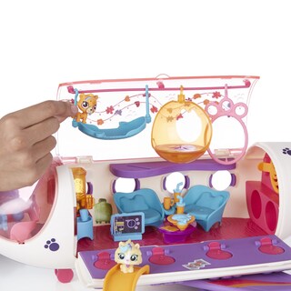 Foto 4 | Playset Toy Littlest Pet Shop Pet Jet Con 4 Mascotas Mayores De 4 Años - Venta Internacional.