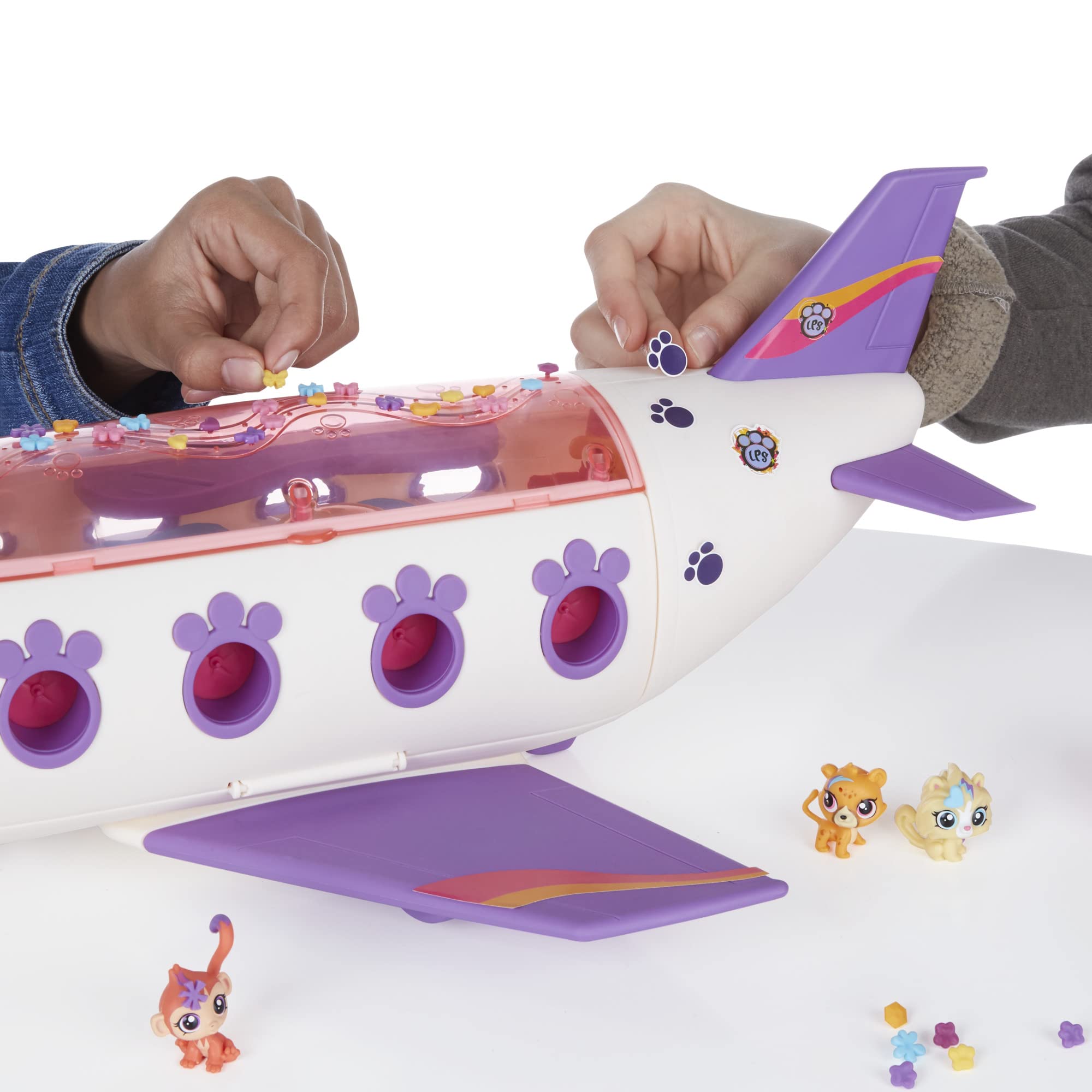 Foto 6 pulgar | Playset Toy Littlest Pet Shop Pet Jet Con 4 Mascotas Mayores De 4 Años - Venta Internacional.