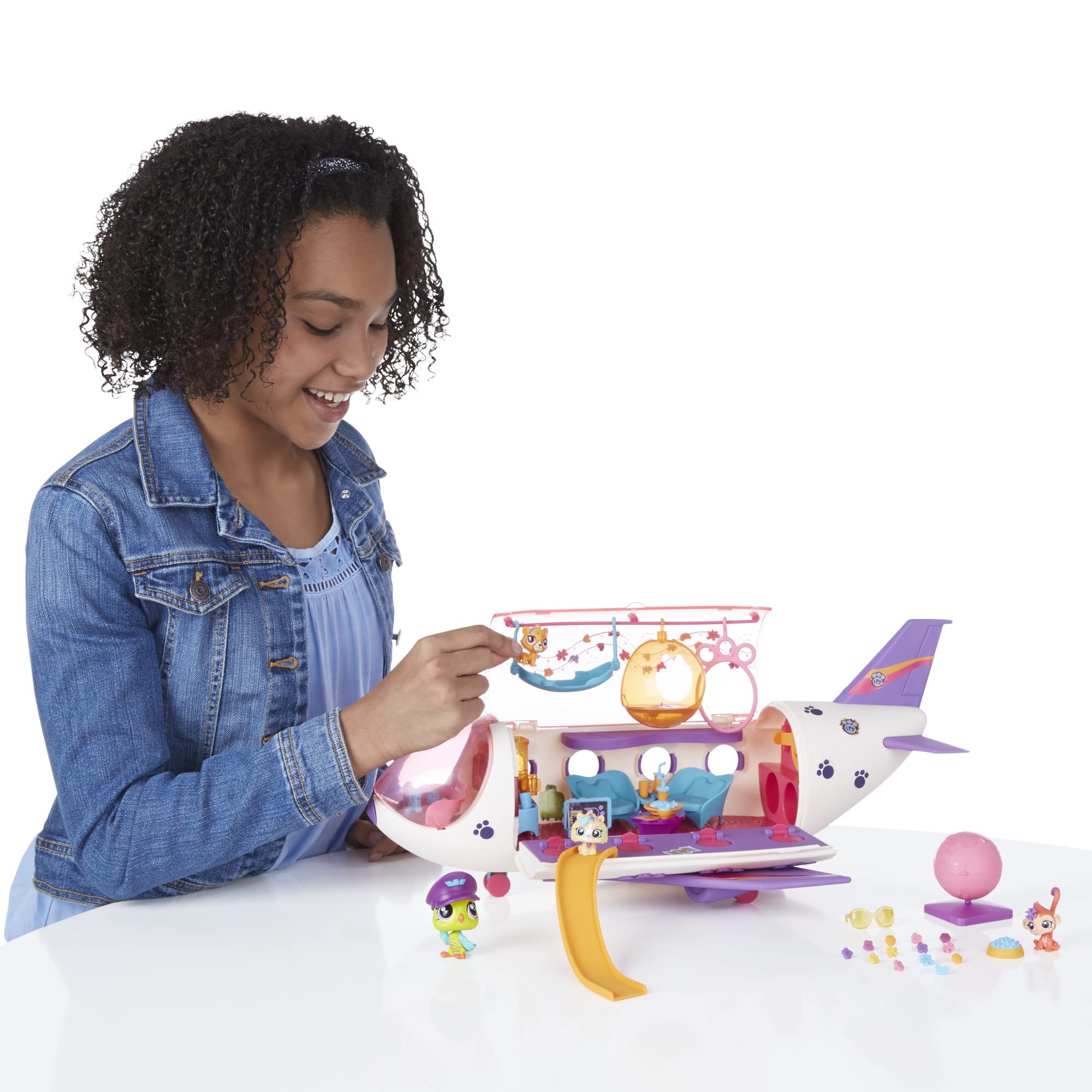 Foto 8 pulgar | Playset Toy Littlest Pet Shop Pet Jet Con 4 Mascotas Mayores De 4 Años - Venta Internacional.
