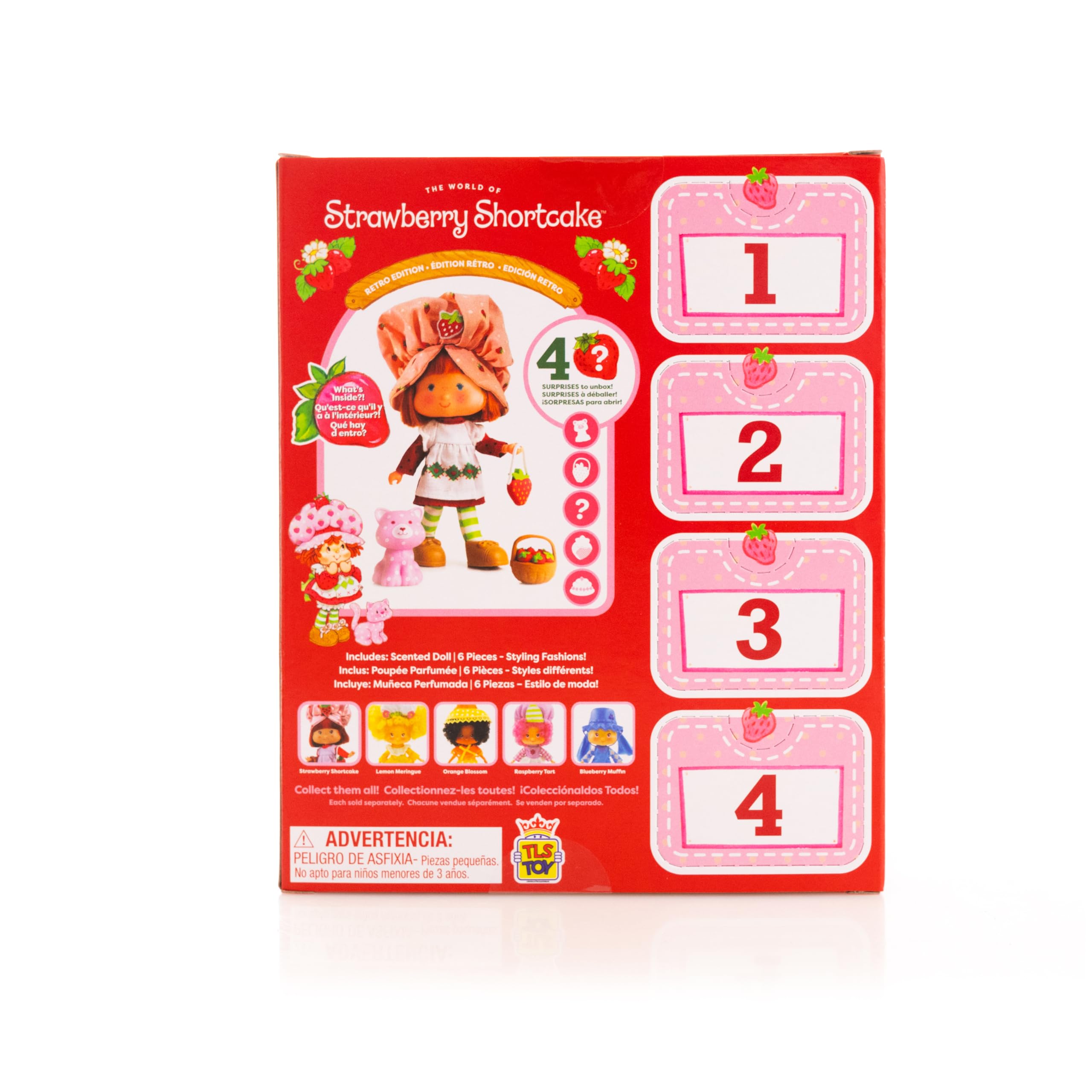 Foto 4 pulgar | Fashion Doll The Loyal Subjects, Tarta De Fresas, 14 Cm - Venta Internacional.