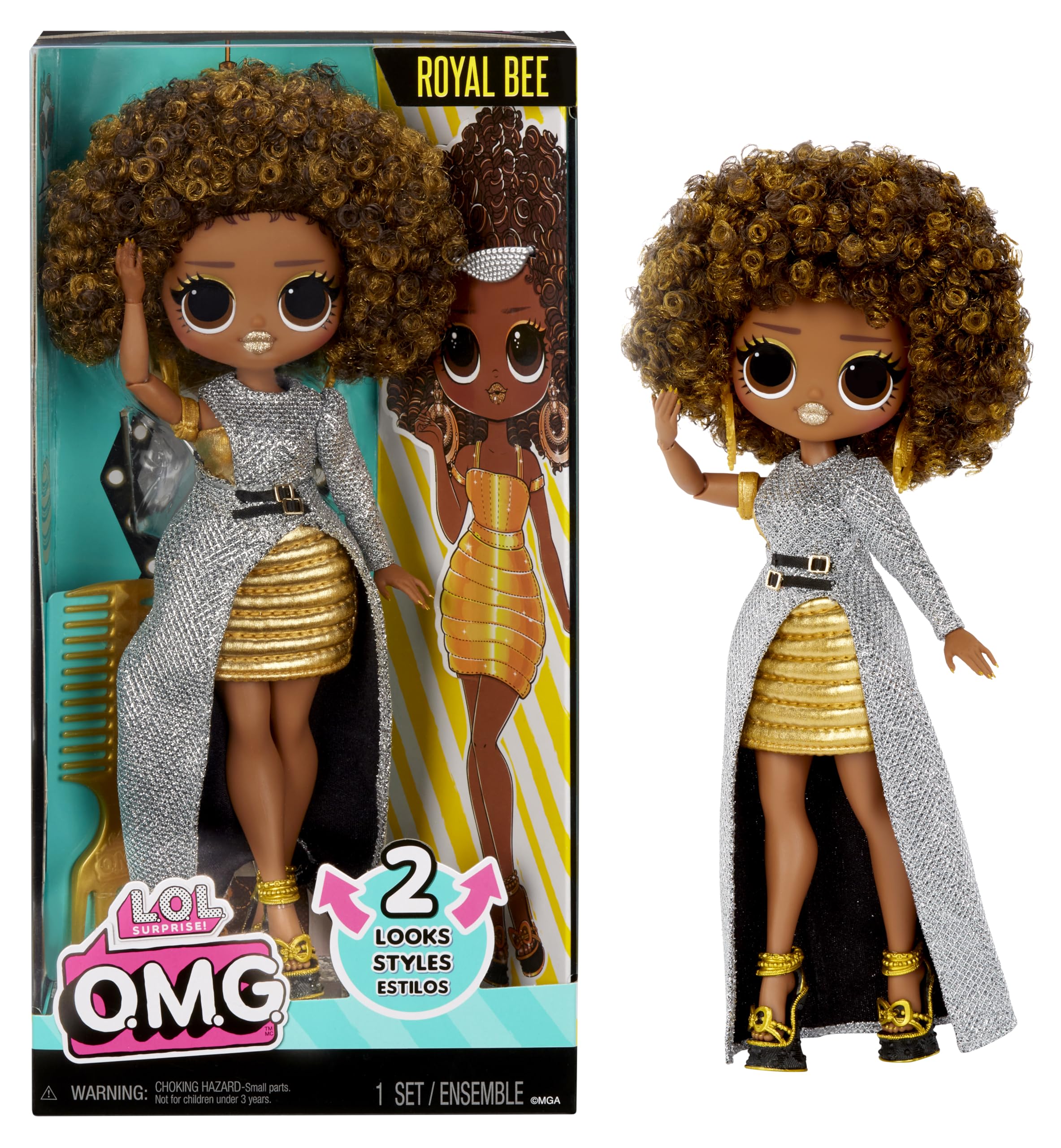 Muñeca De Moda L.o.l. ¡sorpresa! Dios Mío, Royal Bee Con Sorpresas Para Mayores De 4 - Venta Internacional.