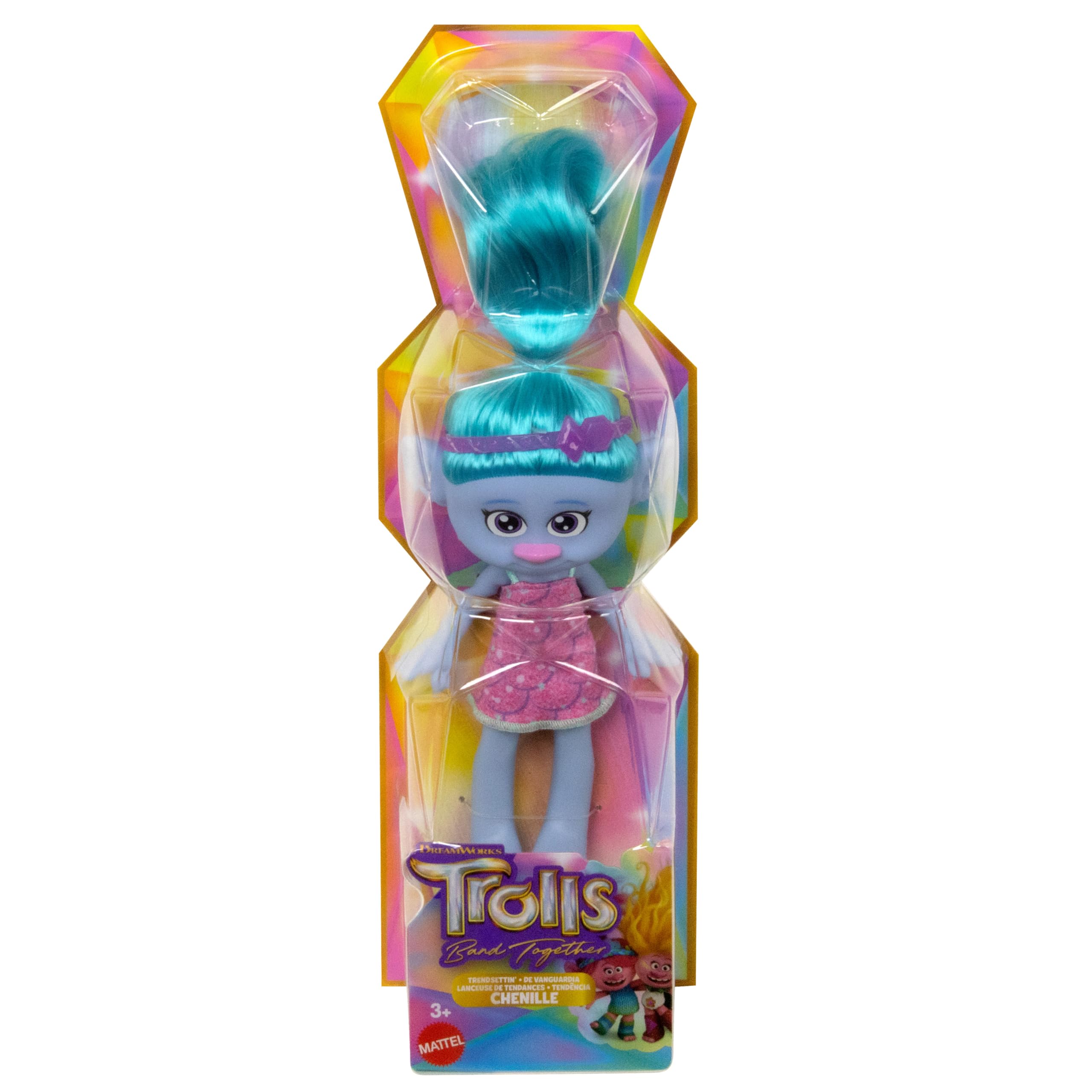 Foto 7 pulgar | Muñeca De Moda Mattel Dreamworks Trolls Band Together Chenille - Venta Internacional.