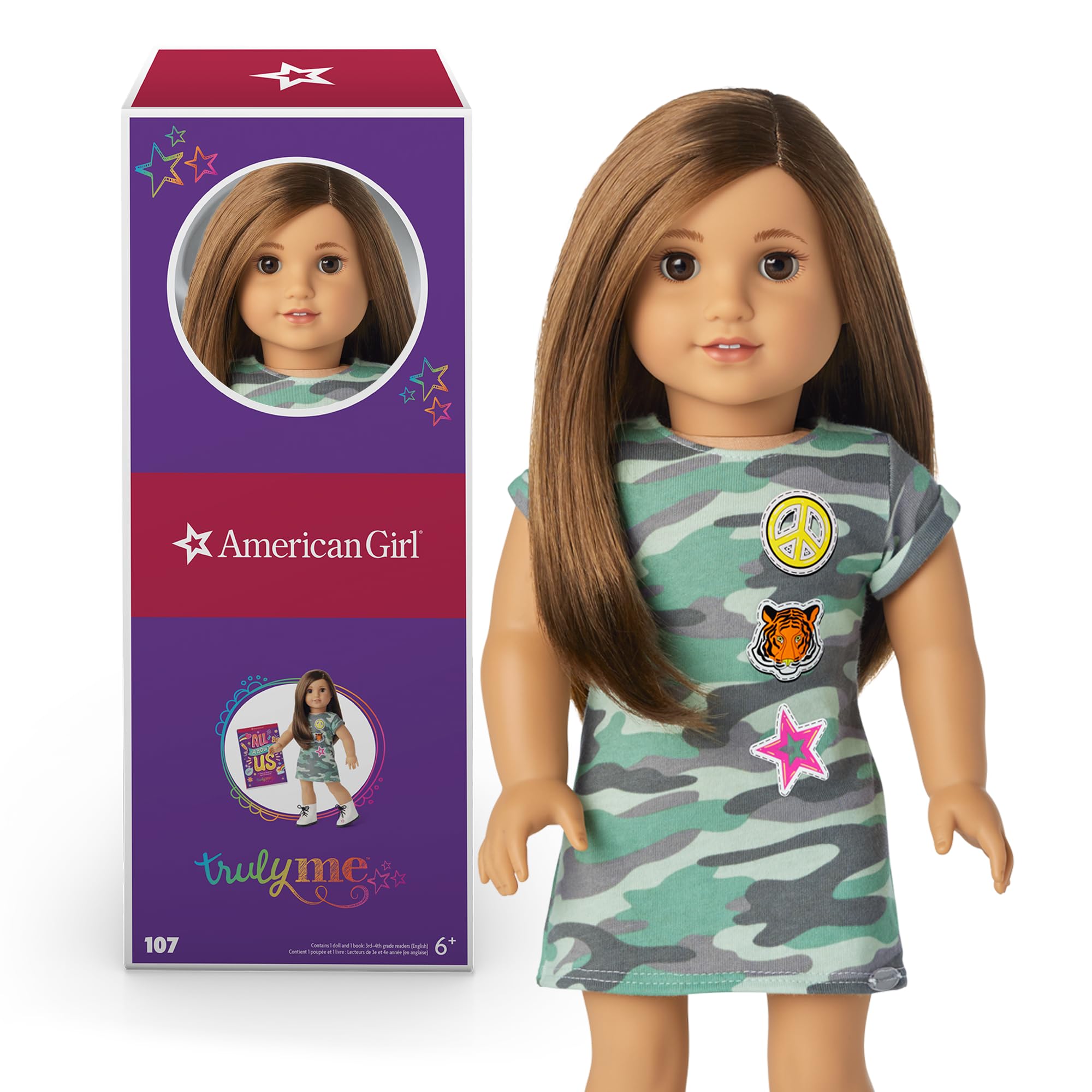 Foto 2 pulgar | Muñeca American Girl Truly Me #107 De 18 Pulgadas Con Ropa Y Diario - Venta Internacional.