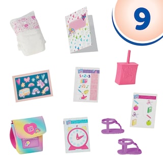 Foto 3 | Muñeca Baby Alive Time Para La Escuela De 30 Cm Con Accesorios - Venta Internacional.