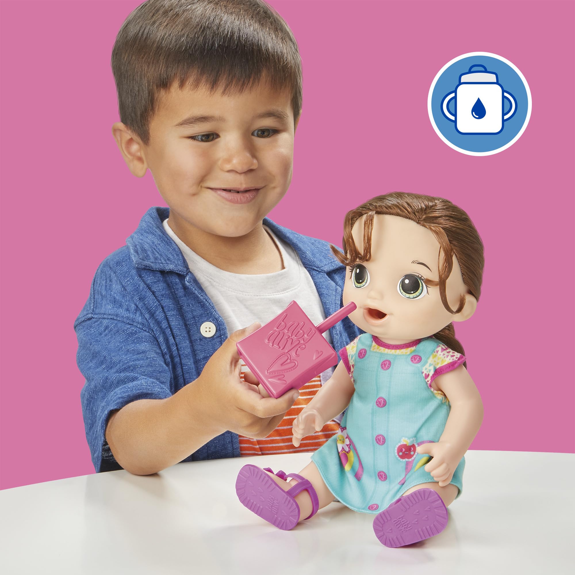 Foto 5 pulgar | Muñeca Baby Alive Time Para La Escuela De 30 Cm Con Accesorios - Venta Internacional.