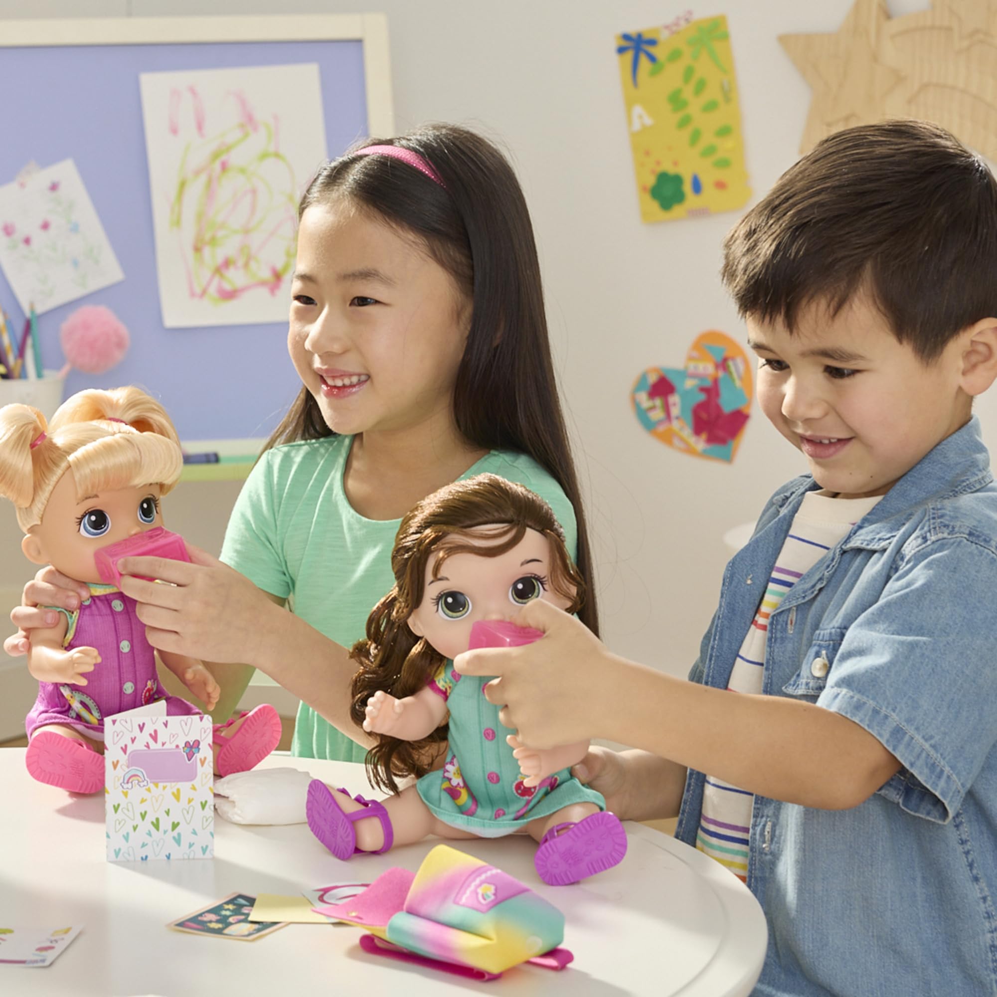 Foto 8 pulgar | Muñeca Baby Alive Time Para La Escuela De 30 Cm Con Accesorios - Venta Internacional.