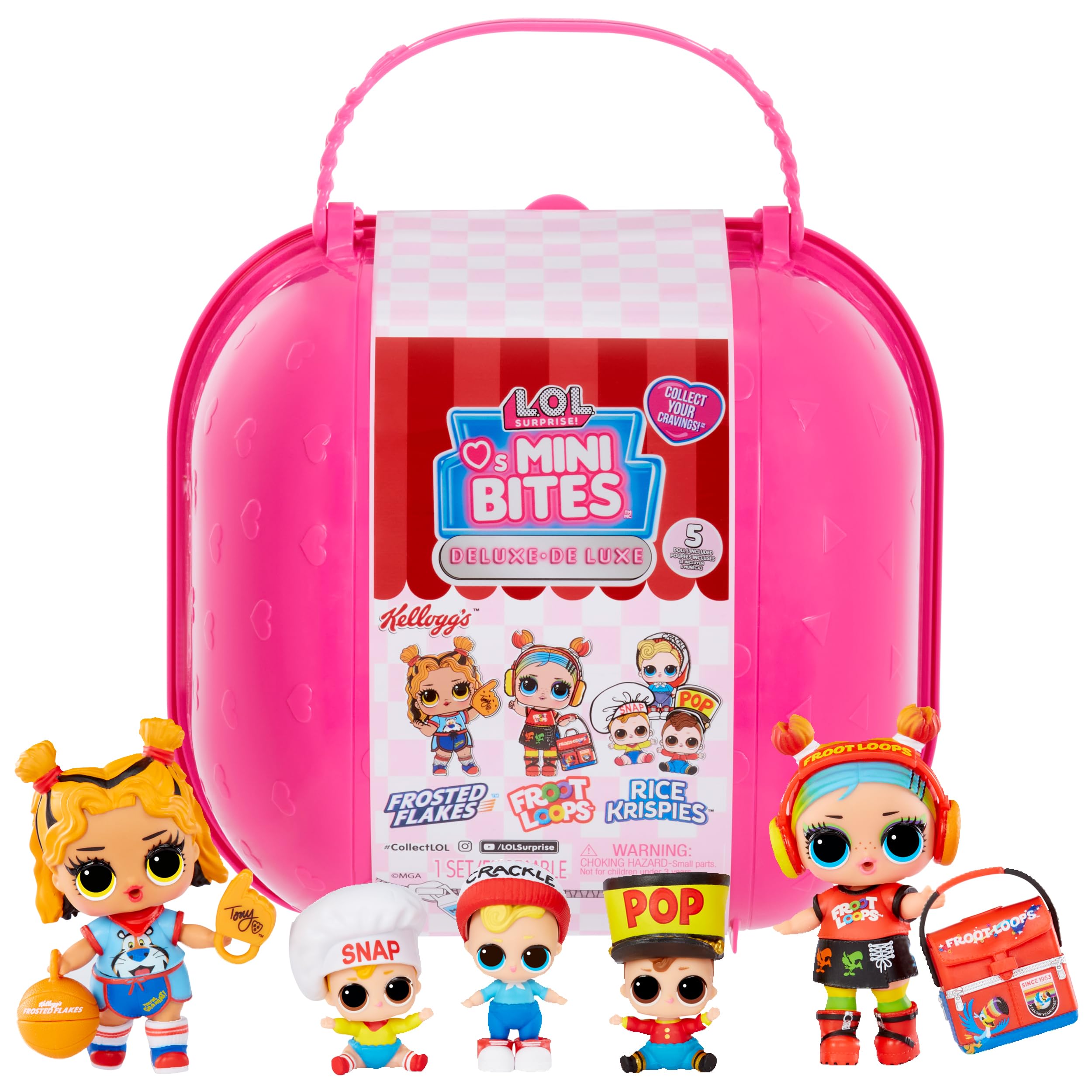 ¡sorpresa De Toy L.o.l.! Loves Mini Sweets S3 Deluxe Con 4 Muñecas - Venta Internacional.