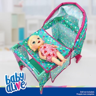 Foto 4 | Doll Play Yard Baby Alive Deluxe Verde/rosa Para Muñecas De Hasta 18 Años - Venta Internacional.