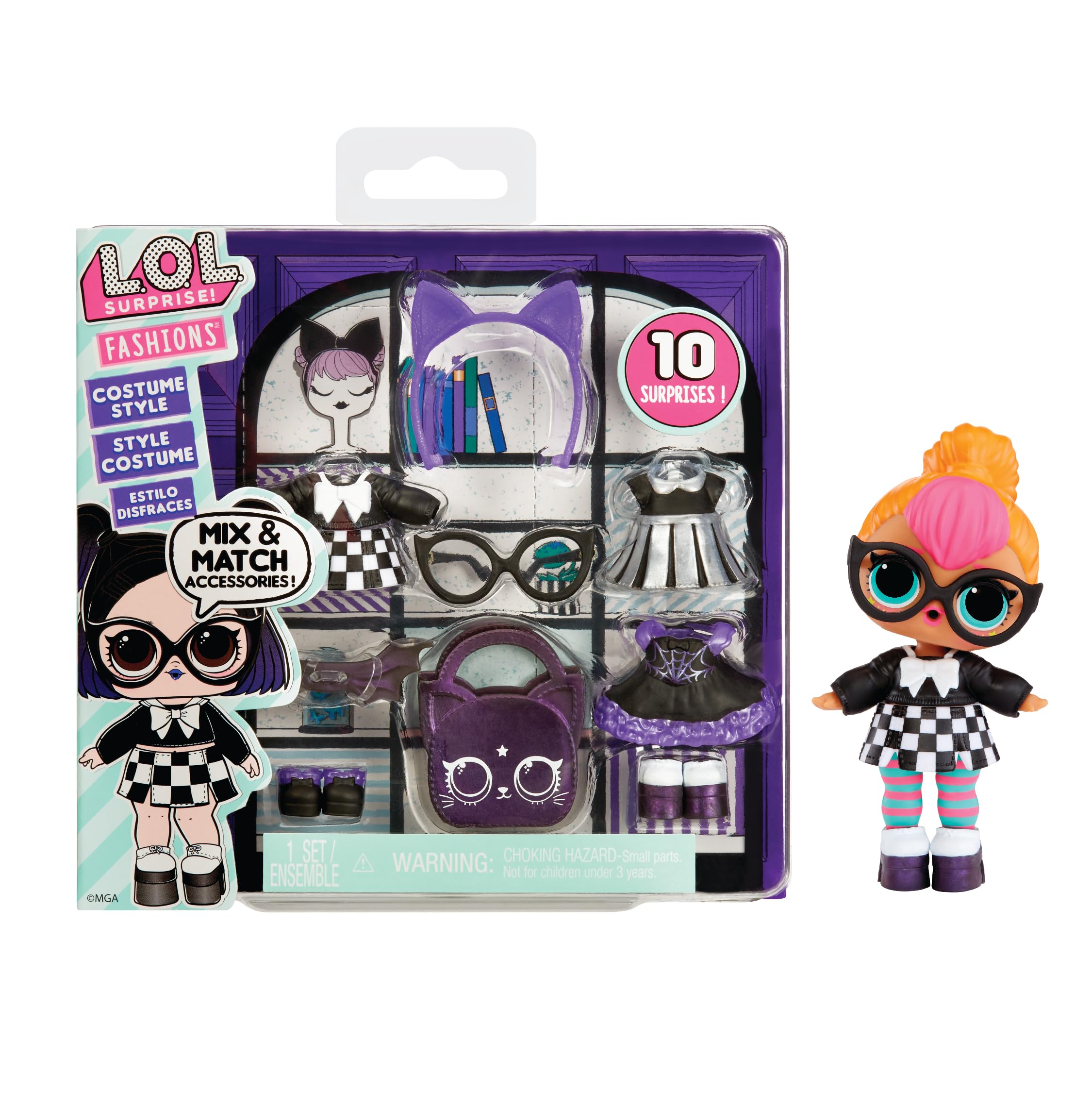 Foto 1 | Paquetes De Moda Estilo Disfraz Lol Surprise Para Niñas De 4 Años O Más - Venta Internacional.
