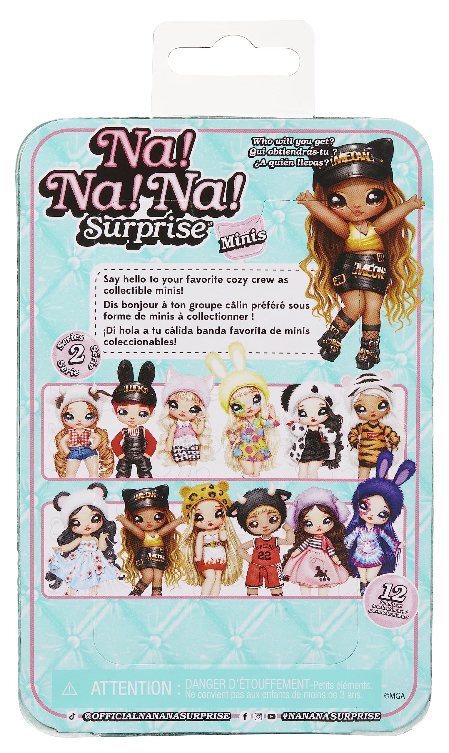 Foto 8 pulgar | Muñeca De Moda Na! ¡no! ¡no! Serie Surprise Minis 2-4 Con Atuendo - Venta Internacional.