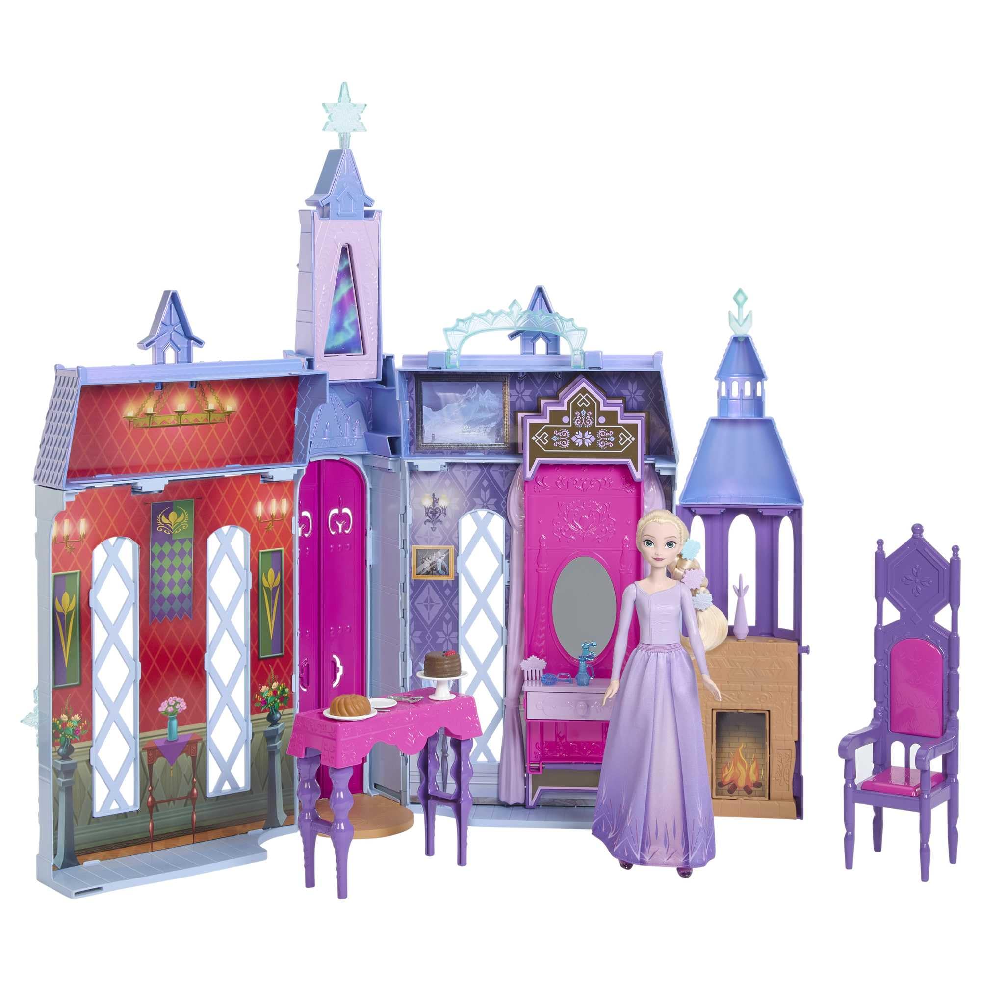 Casa De Muñecas Mattel Disney Frozen Arendelle Castle Con Elsa - Venta Internacional.