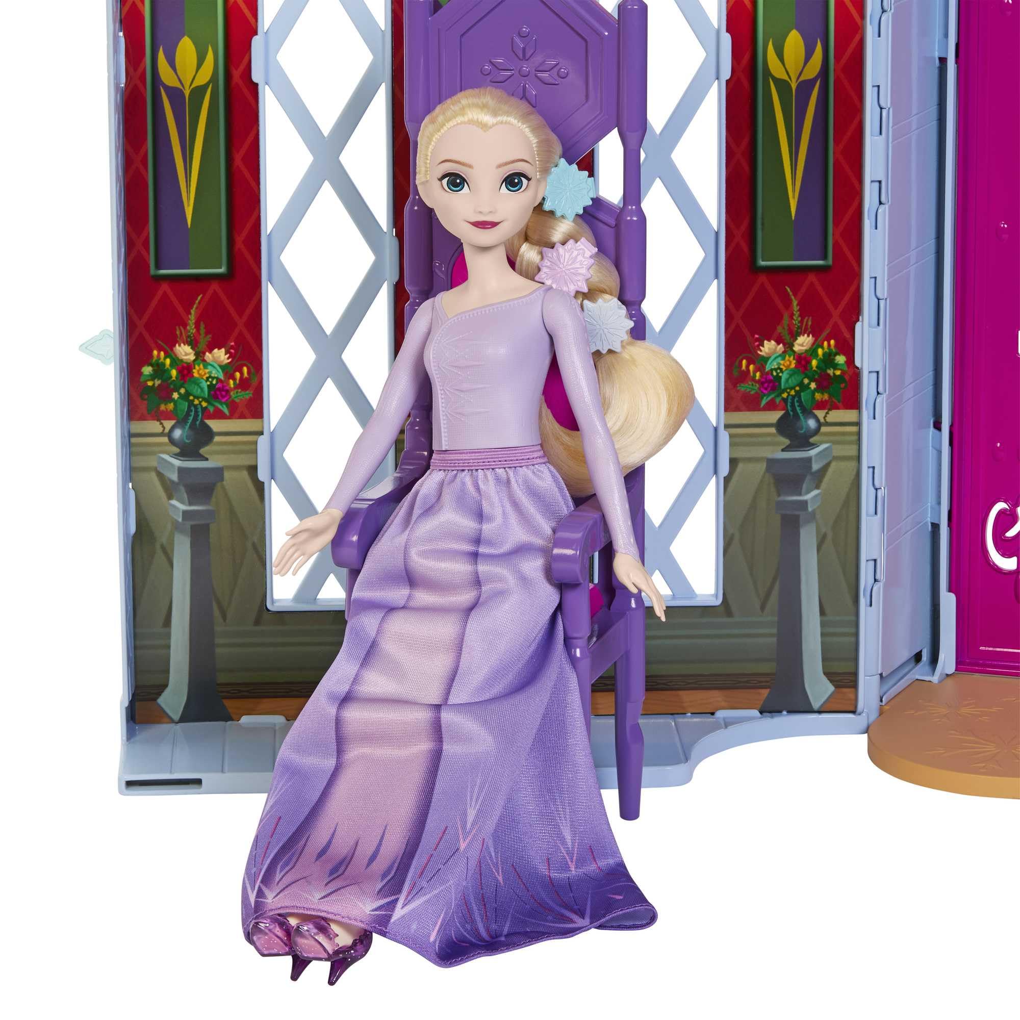 Foto 6 pulgar | Casa De Muñecas Mattel Disney Frozen Arendelle Castle Con Elsa - Venta Internacional.