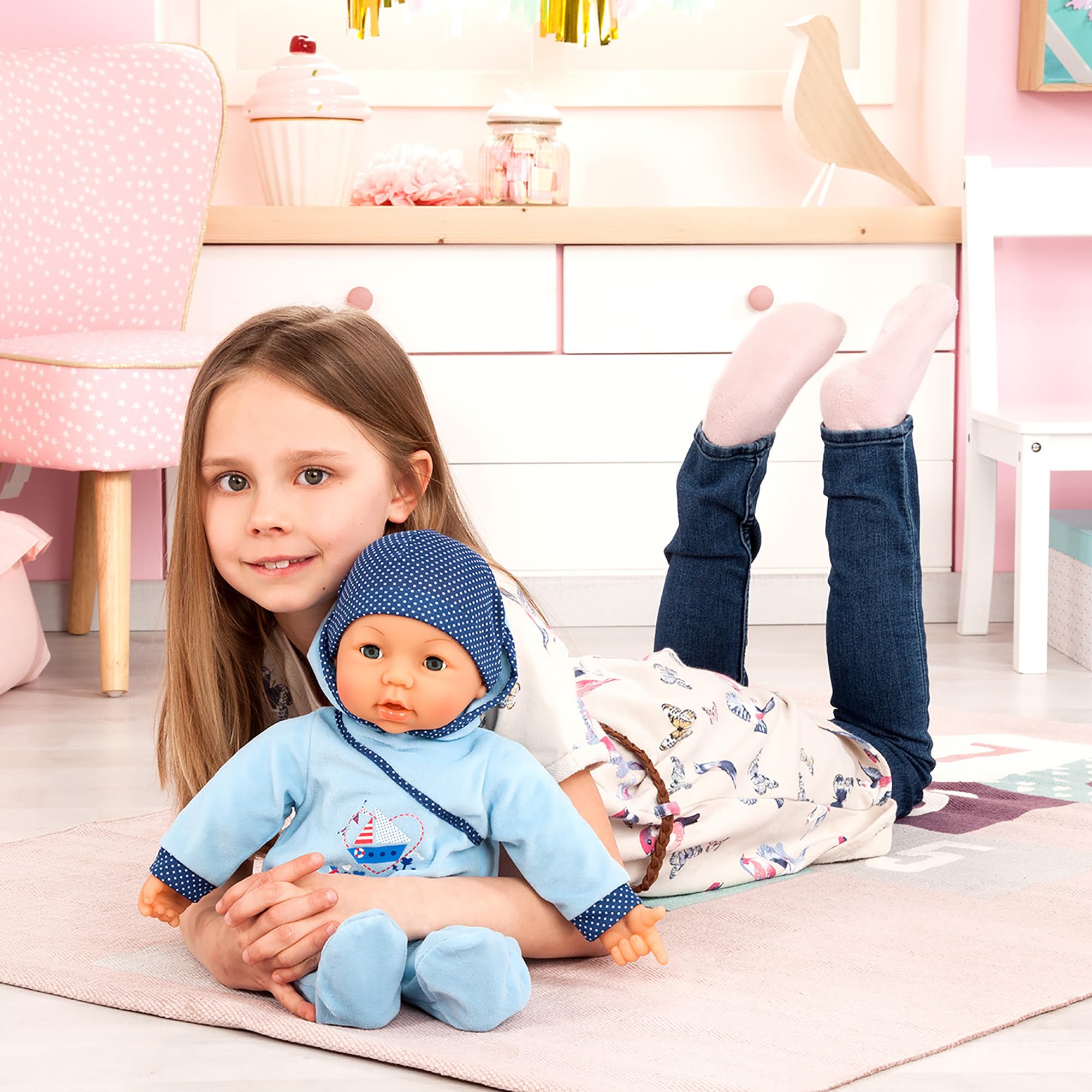 Foto 4 pulgar | Muñeco Interactivo Bayer Design Hello 94683aa Boy 46 Cm - Venta Internacional.