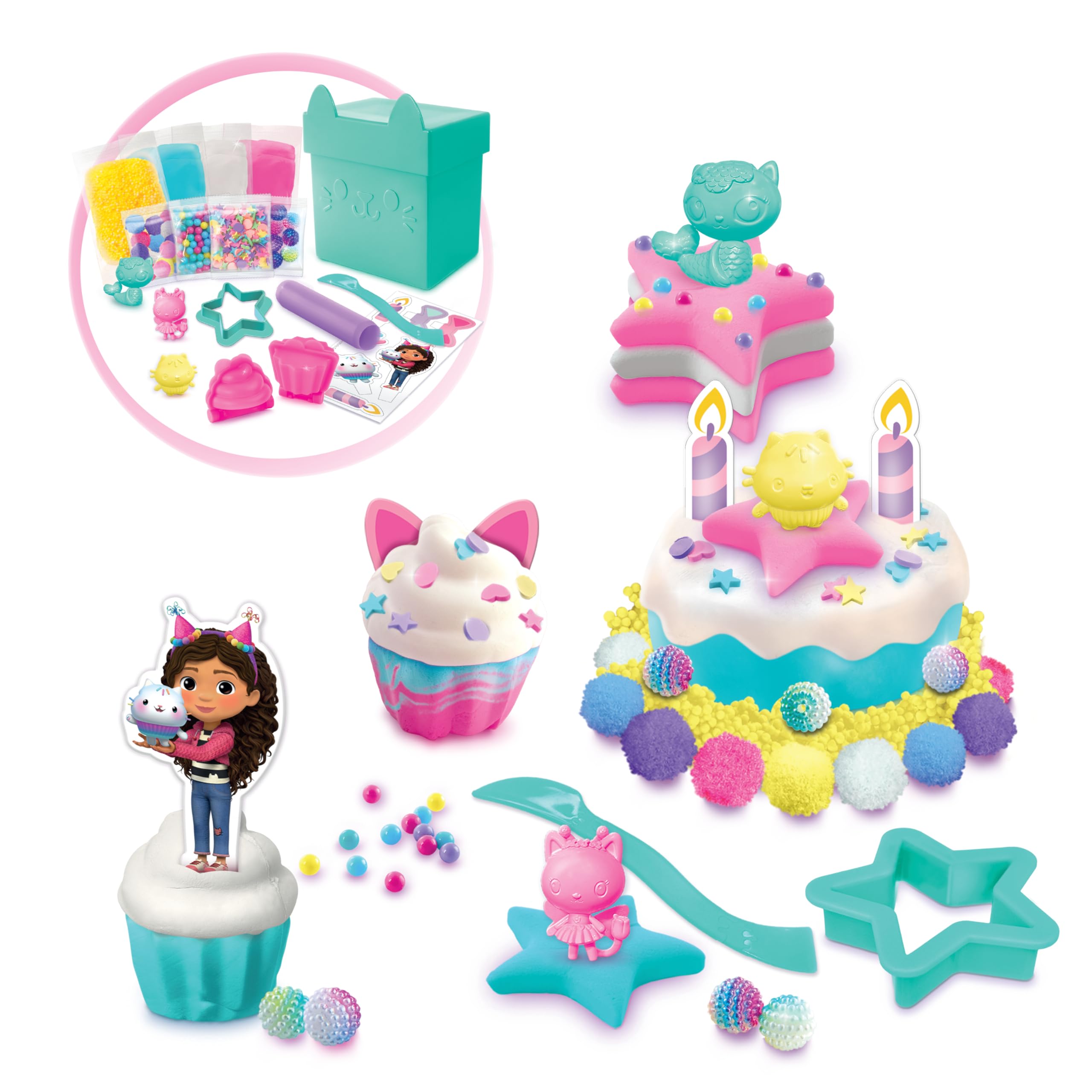 Foto 4 pulgar | Caja Sensorial Canal Toys Gabby's Dollhouse Cakey Cat Birthday - Venta Internacional.