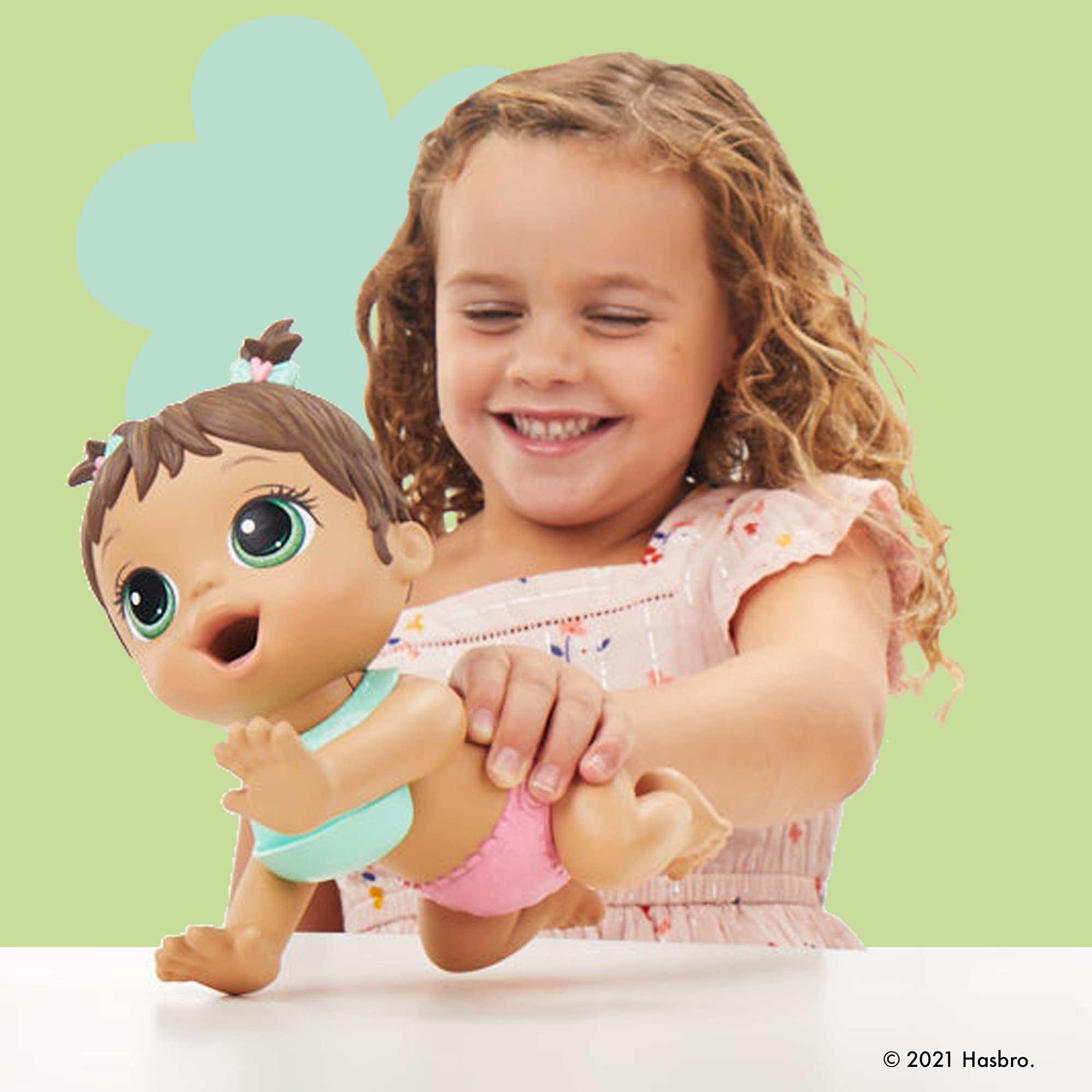 Foto 8 pulgar | Muñeca Baby Alive Lil Snacks Para Comer Y Defecar Con Accesorios - Venta Internacional.