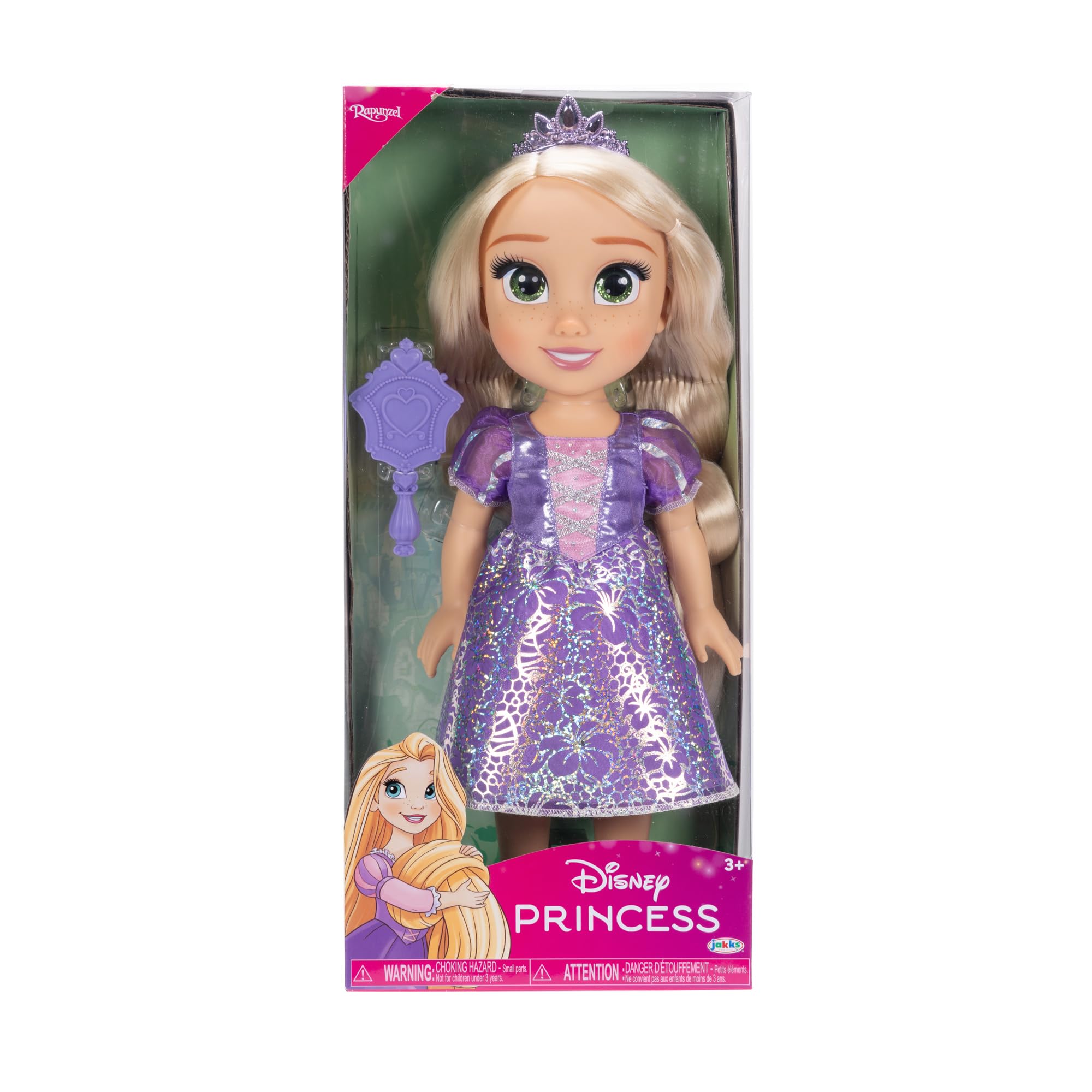Foto 3 pulgar | Muñeca Disney Princess My Friend Rapunzel De 35 Cm Con Atuendo Y Accesorios - Venta Internacional.
