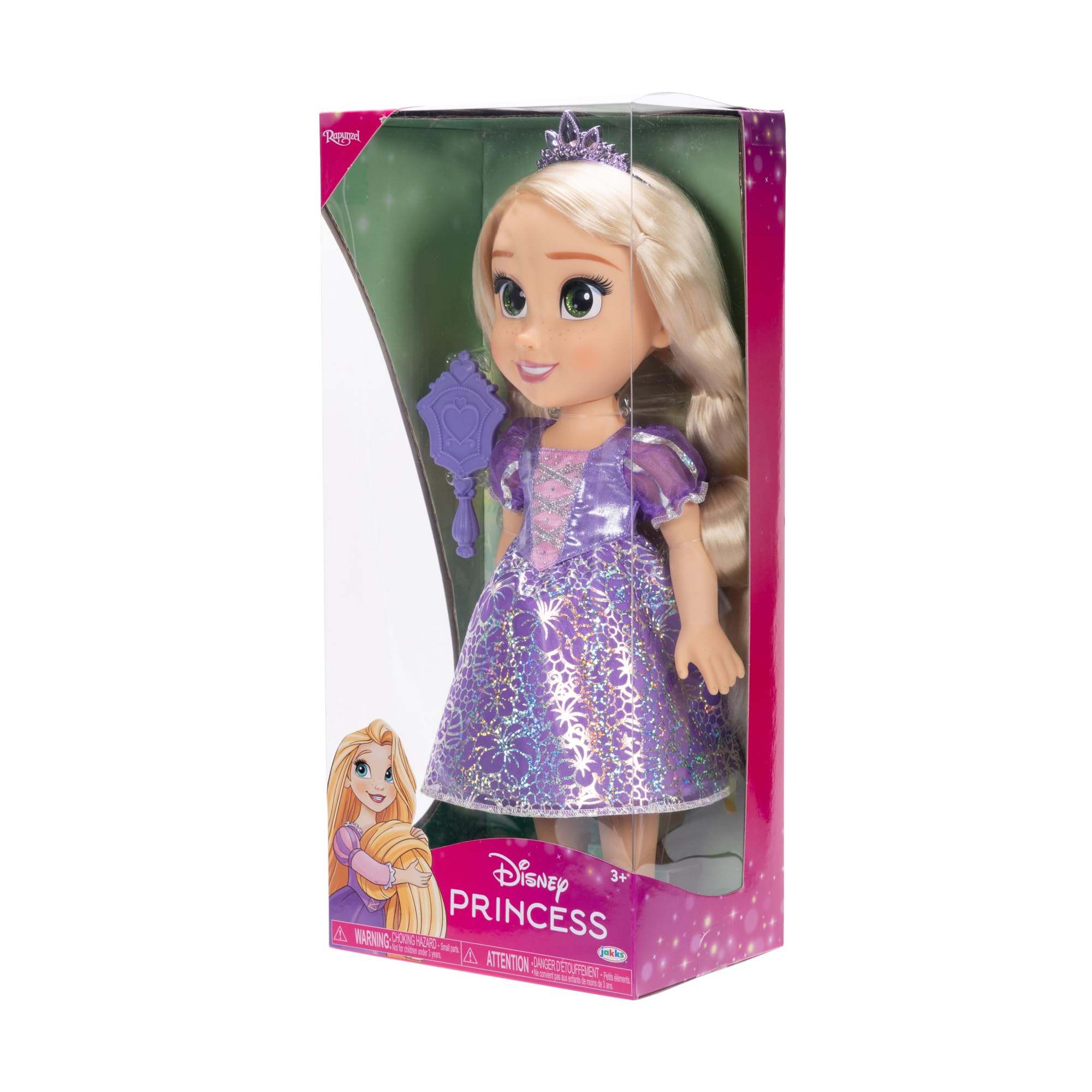 Foto 4 pulgar | Muñeca Disney Princess My Friend Rapunzel De 35 Cm Con Atuendo Y Accesorios - Venta Internacional.