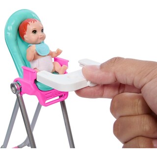 Foto 2 | Set De Niñera Doll Barbie Skipper & Playset Con Accesorios - Venta Internacional.
