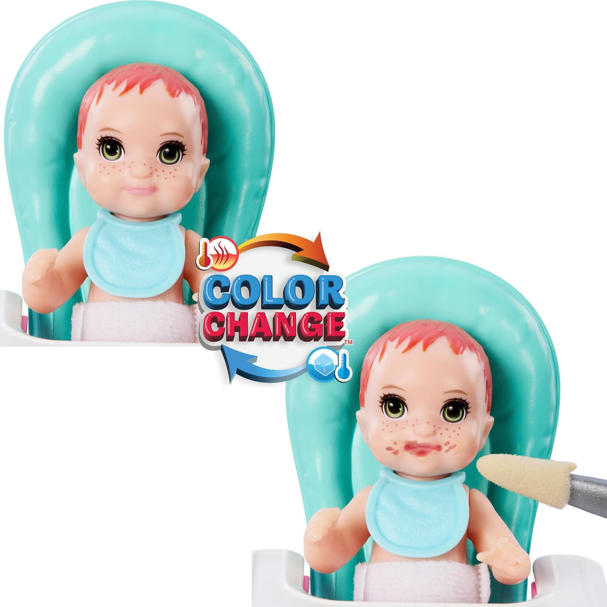 Foto 4 | Set De Niñera Doll Barbie Skipper & Playset Con Accesorios - Venta Internacional.