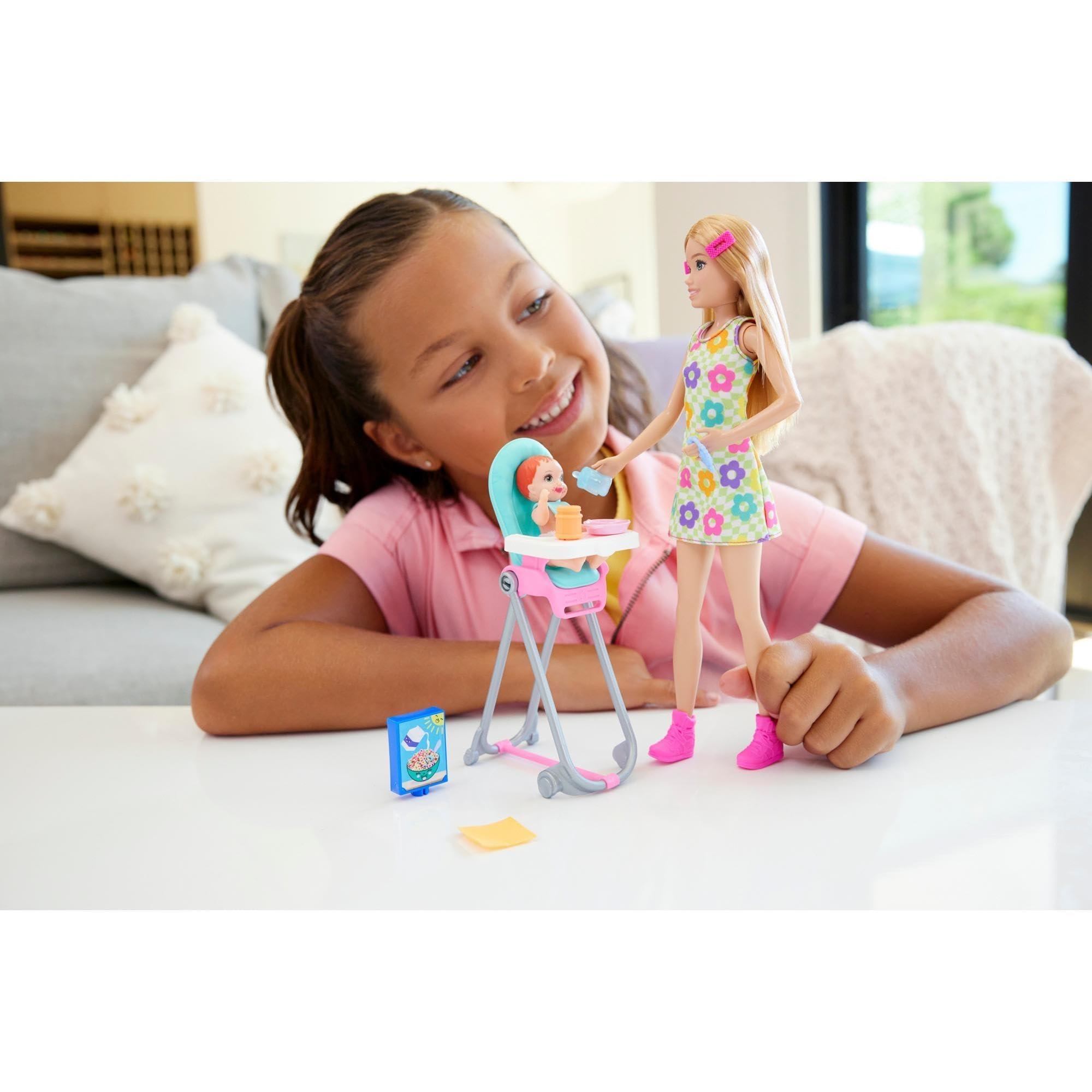 Foto 6 pulgar | Set De Niñera Doll Barbie Skipper & Playset Con Accesorios - Venta Internacional.