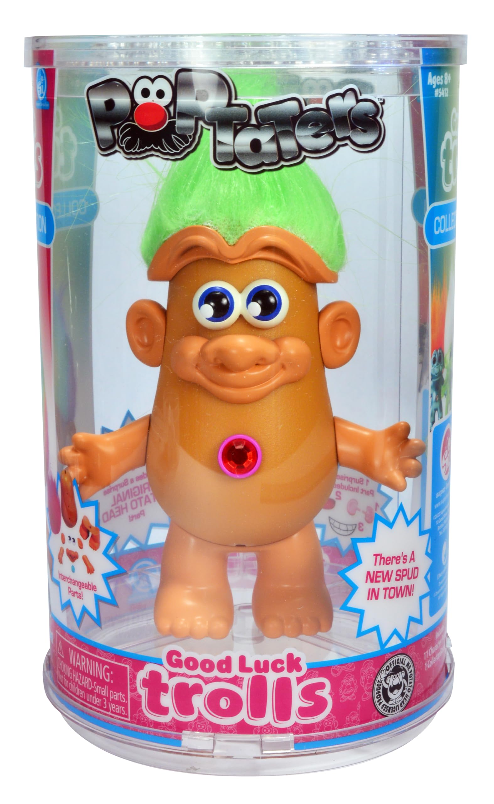 Foto 3 pulgar | Juguete Coleccionable Super Impulse Poptaters Good Luck Trolls - Venta Internacional.