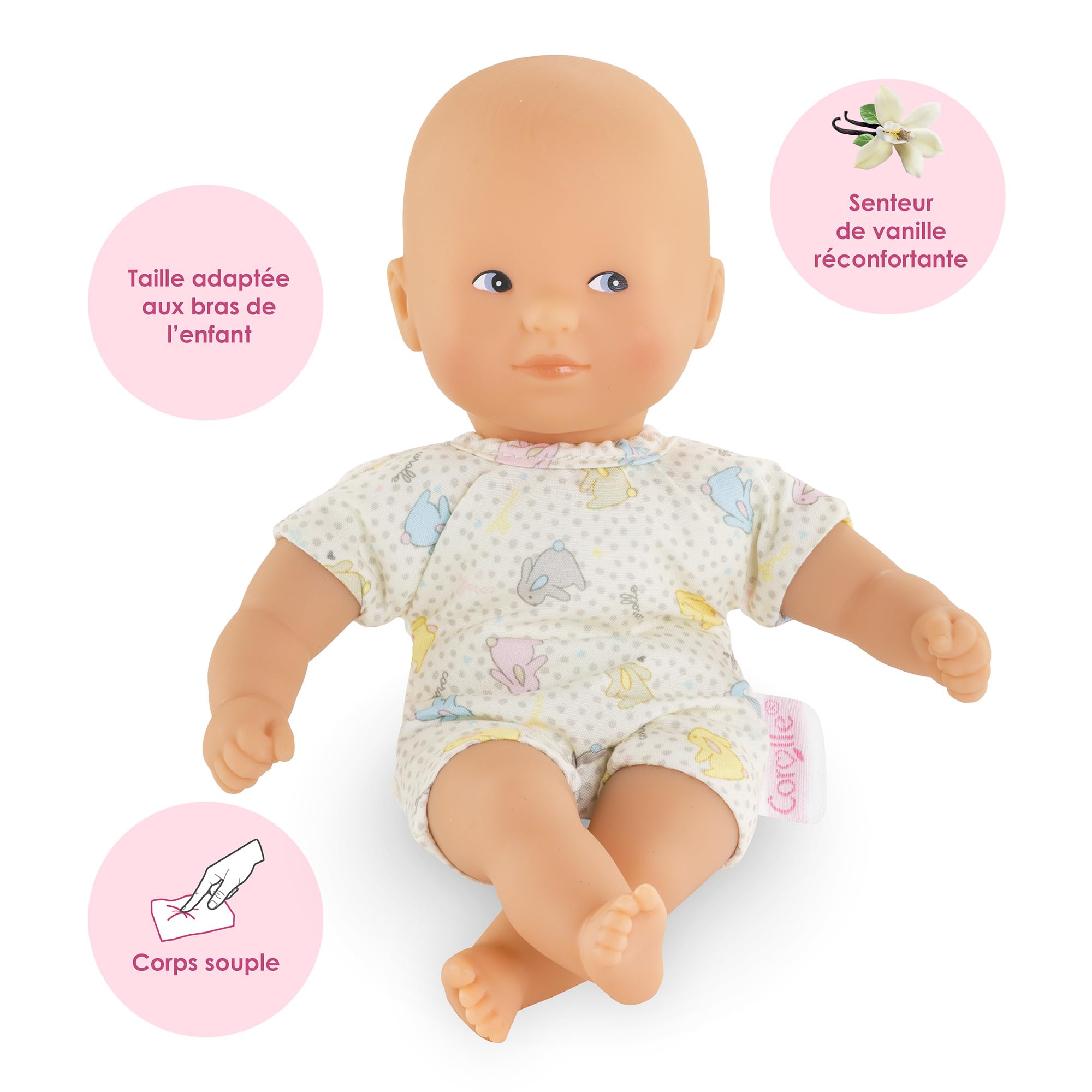 Foto 4 pulgar | Muñeca Corolle Mini Calin Bunnies, Pequeña, 20 Cm, Con Disfraz - Venta Internacional.