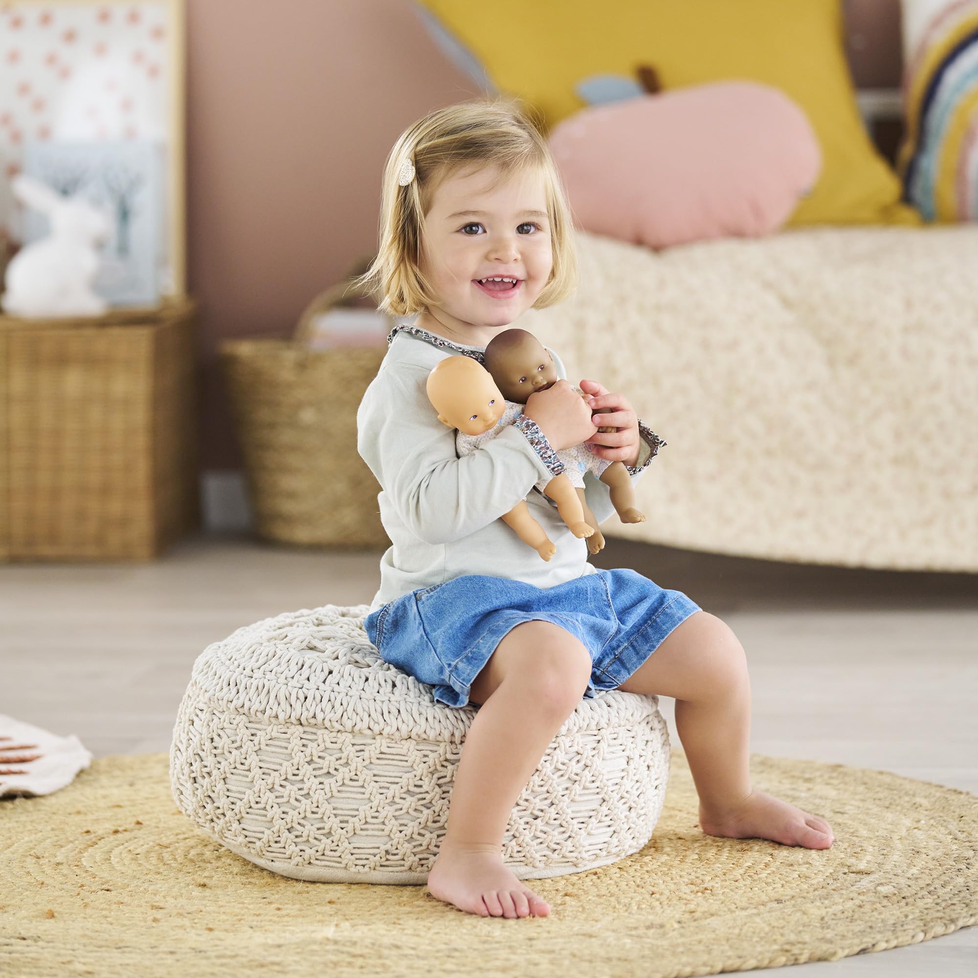 Foto 7 | Muñeca Corolle Mini Calin Bunnies, Pequeña, 20 Cm, Con Disfraz - Venta Internacional.