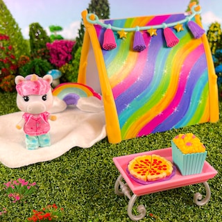 Foto 4 | Set De Juego Dollhouse Sunny Days Honey Bee Acres Rainbow Ridge - Venta Internacional.