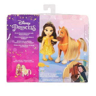 Foto 3 | Set De Regalo Disney Princess Belle Doll & Phillipe Petite - Venta Internacional.