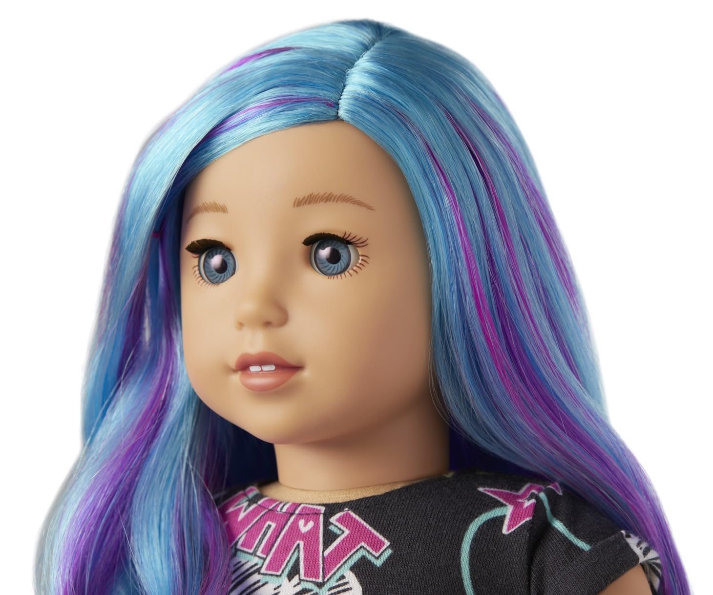 Foto 4 pulgar | Doll American Girl Truly Me #119, 18 Pulgadas, Ojos Azules, Cabello Azul-morado - Venta Internacional.