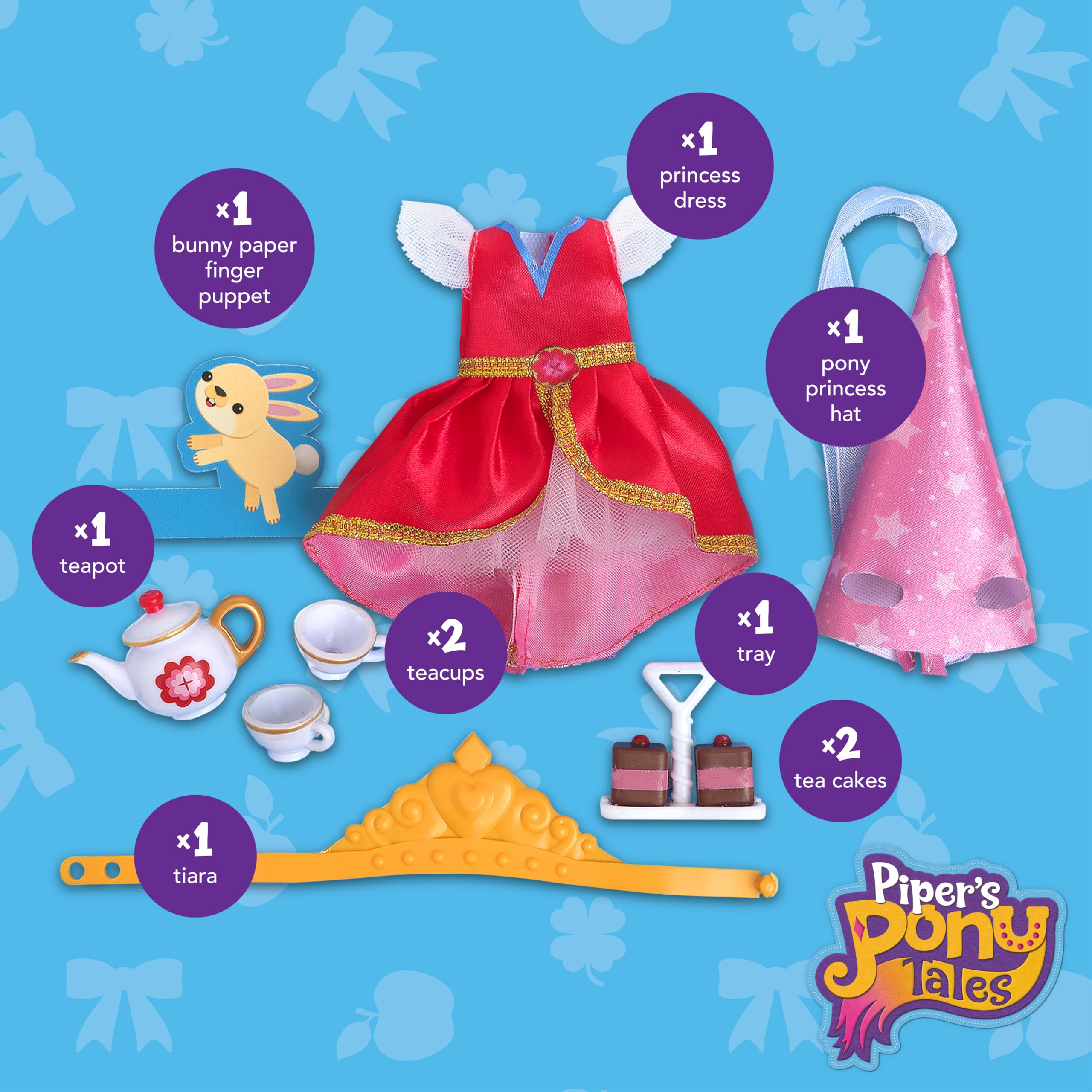 Foto 4 pulgar | Aventura De Fiesta De Té Para Princesas De Toy Breyer Piper Pony Tales - Venta Internacional.