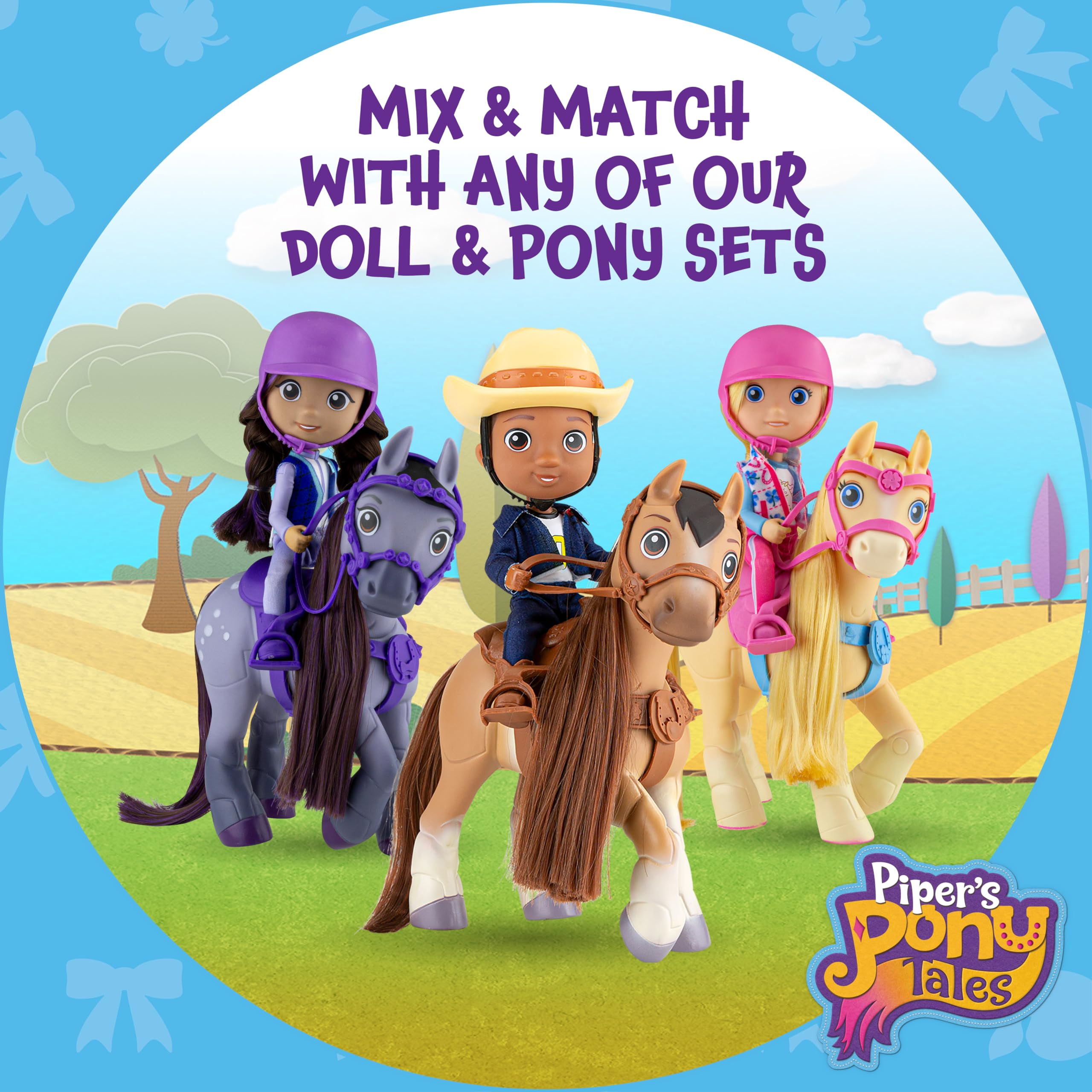 Foto 6 pulgar | Aventura De Fiesta De Té Para Princesas De Toy Breyer Piper Pony Tales - Venta Internacional.