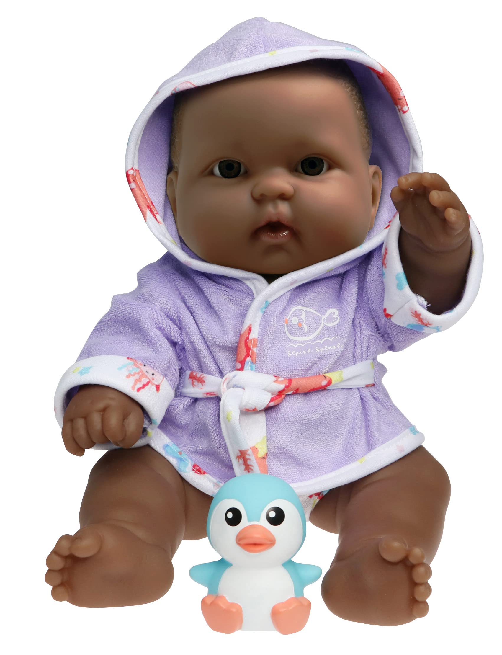 Foto 2 pulgar | Set De Regalo Doll Jc Toys Bath Time, Afroamericano, 14 Pulgadas - Venta Internacional.