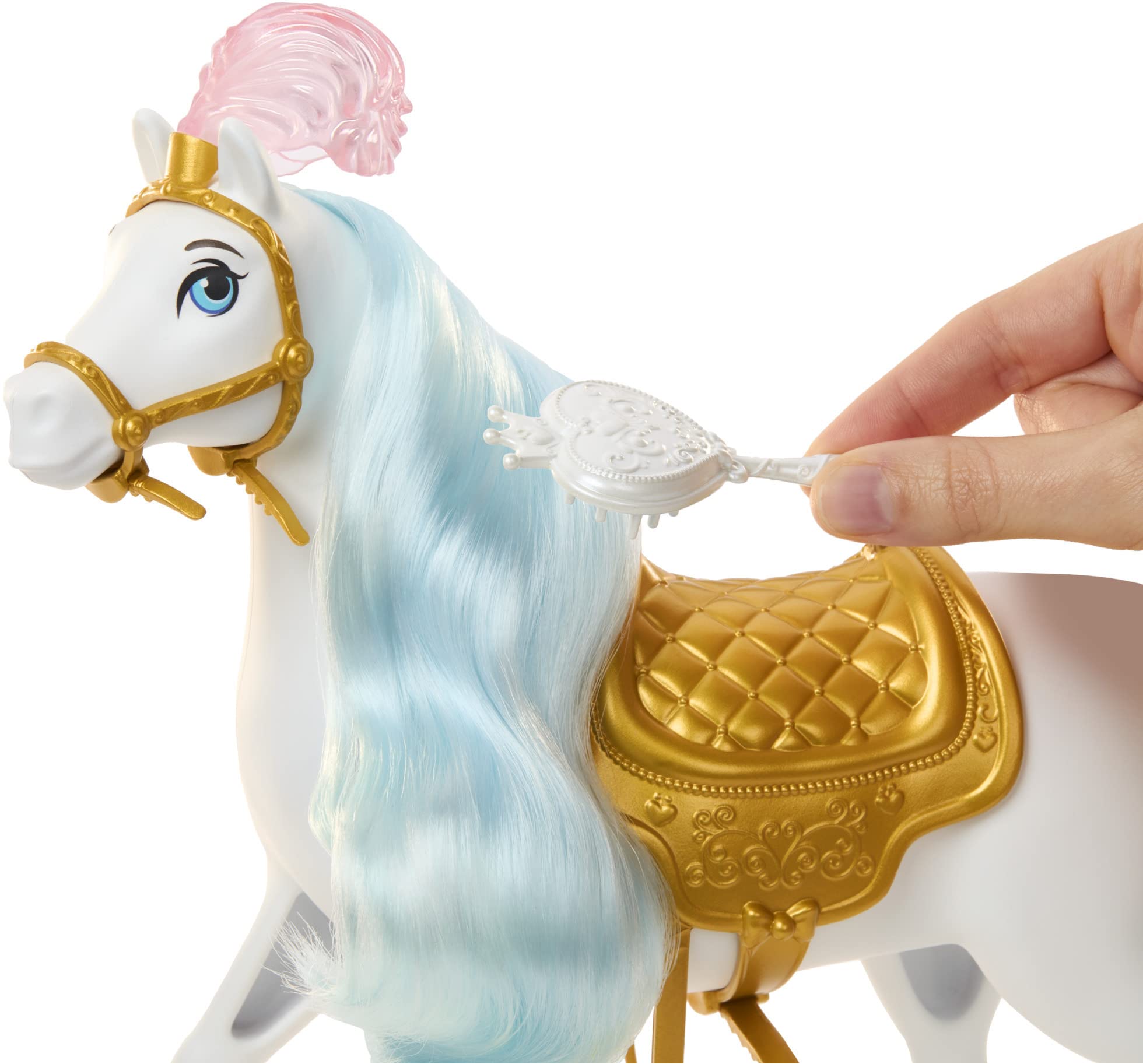 Foto 3 pulgar | Muñeca De Moda Mattel Disney Princess Cenicienta Con Caballo - Venta Internacional.
