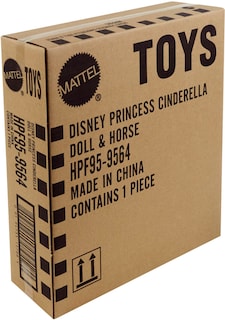 Foto 7 | Muñeca De Moda Mattel Disney Princess Cenicienta Con Caballo - Venta Internacional.
