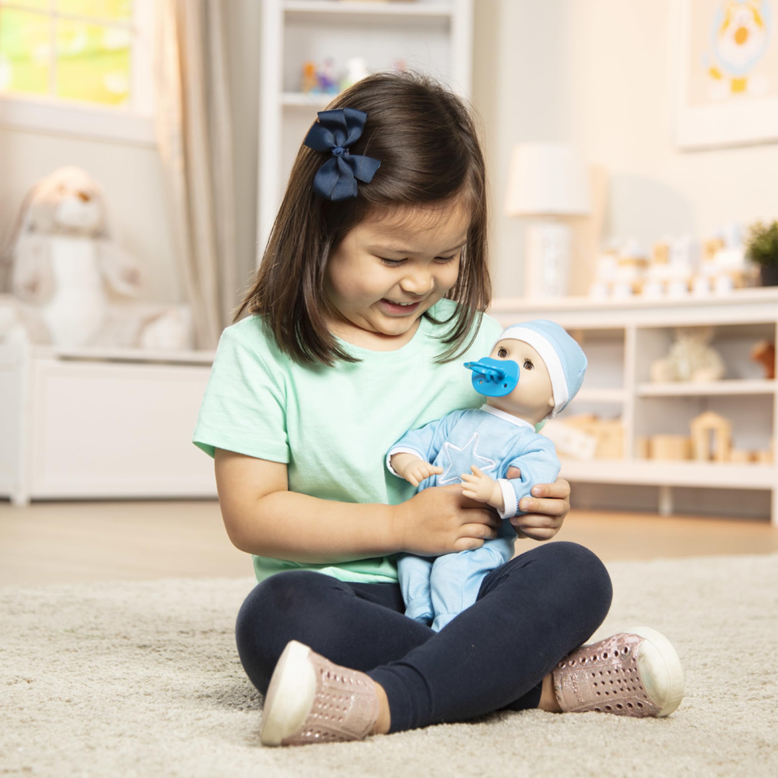 Foto 5 | Muñeca Melissa & Doug Mine To Love Jordan Con Ropa De 30 Cm - Venta Internacional.