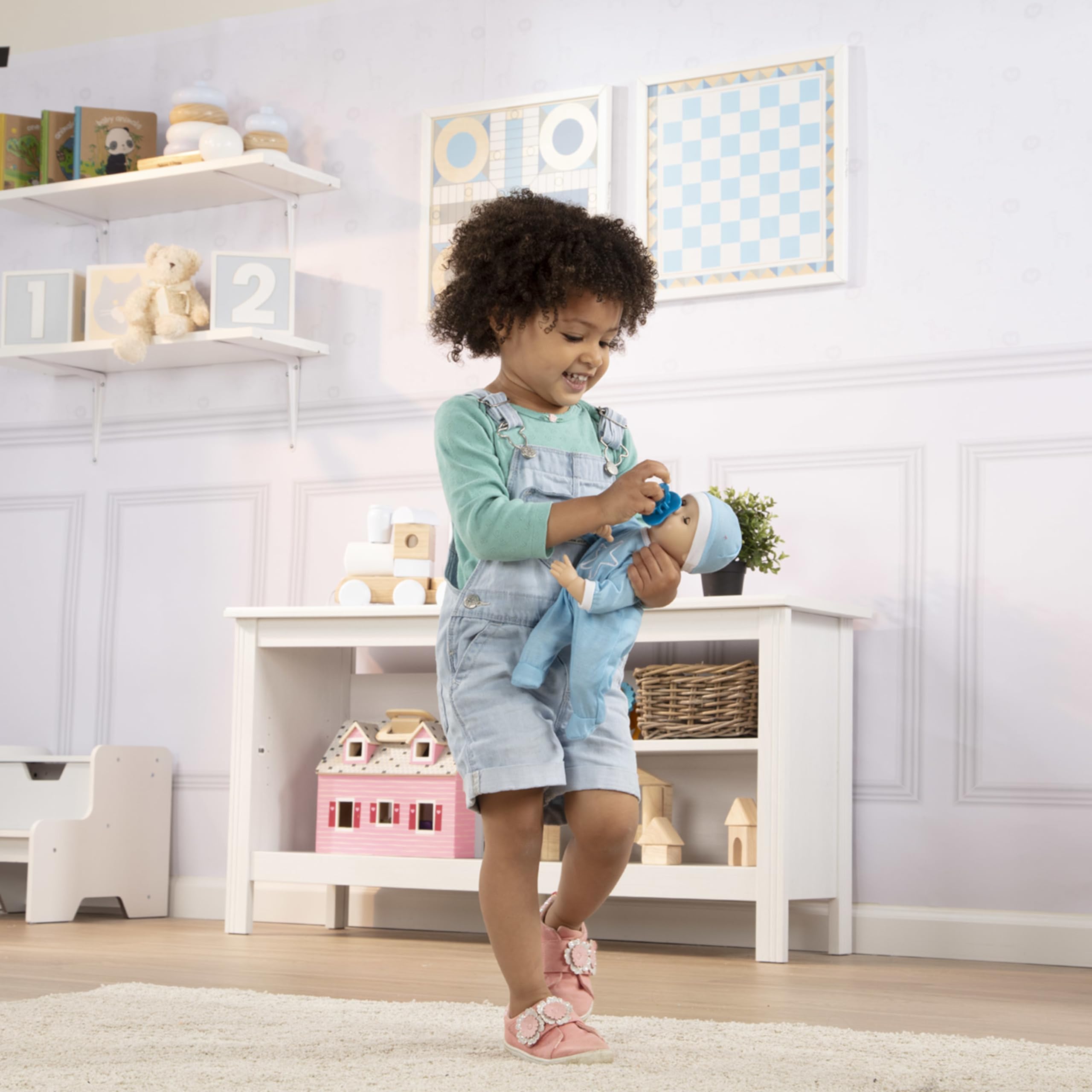 Foto 7 | Muñeca Melissa & Doug Mine To Love Jordan Con Ropa De 30 Cm - Venta Internacional.