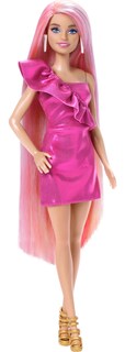 Foto 1 | Muñeca Barbie De Cabello Divertido Y Elegante Con Cabello Rubio Extralargo - Venta Internacional.