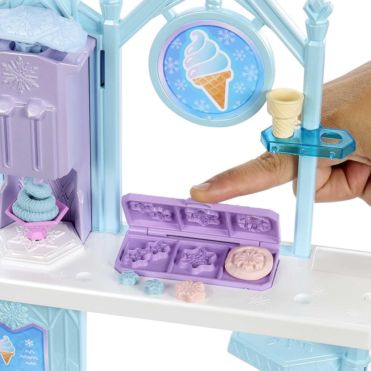 Foto 4 pulgar | Playset Mattel Disney Frozen Postre Con Figuras De Elsa Y Olaf - Venta Internacional.