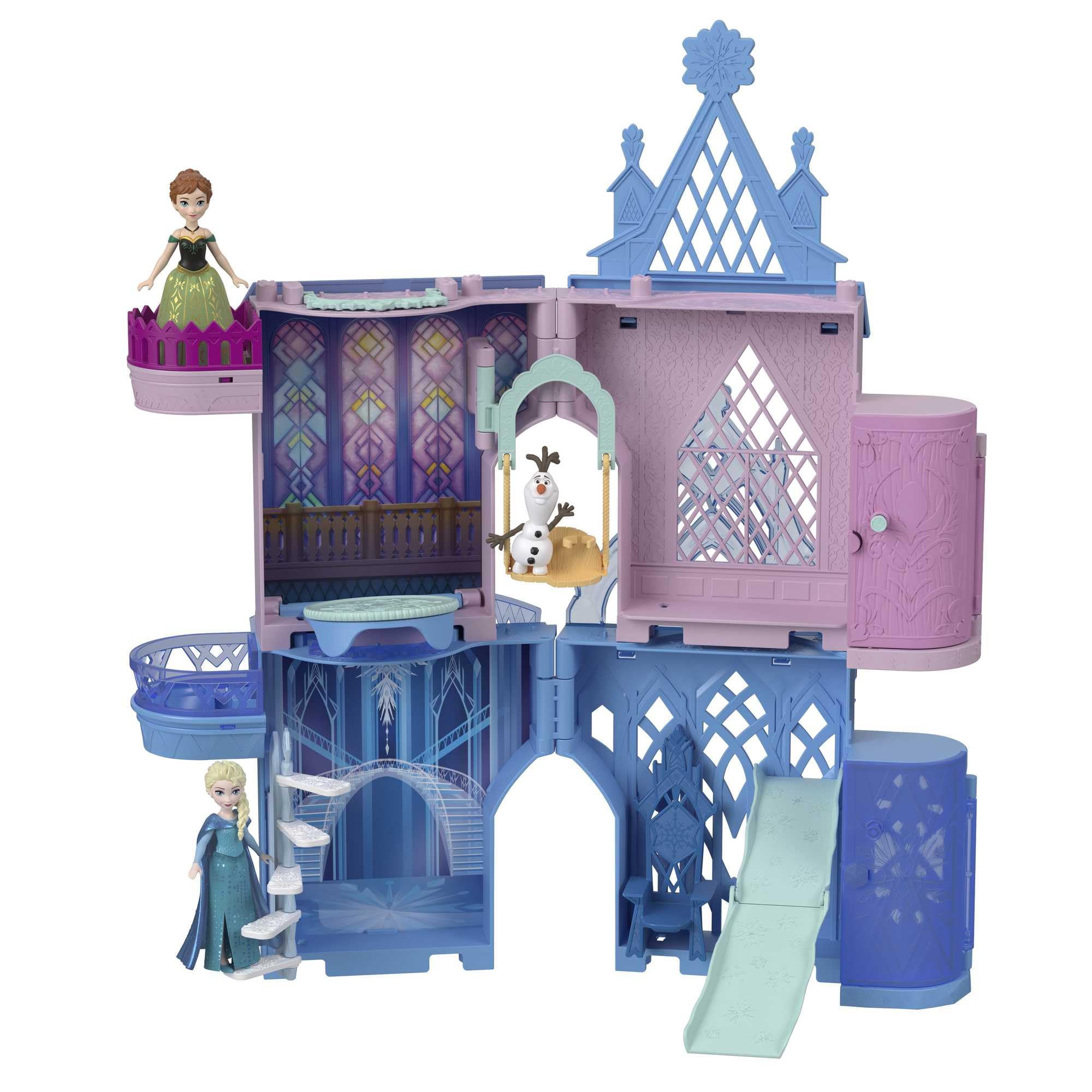 Foto 5 pulgar | Casa De Muñecas Mattel Disney Frozen Anna Castle Con Muñeca Pequeña - Venta Internacional.