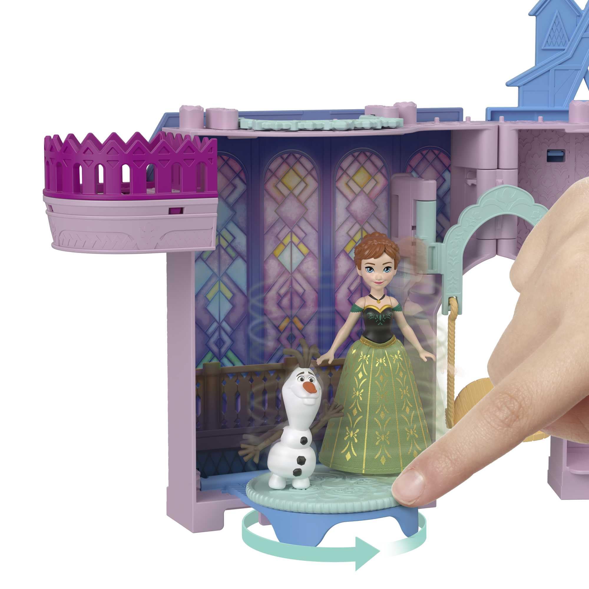 Foto 6 pulgar | Casa De Muñecas Mattel Disney Frozen Anna Castle Con Muñeca Pequeña - Venta Internacional.