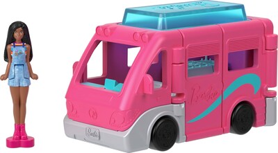Foto 5 | Set De Juguetes Barbie Mini Barbieland Con 4 Minimuñecas Y 4 Vehículos - Venta Internacional.