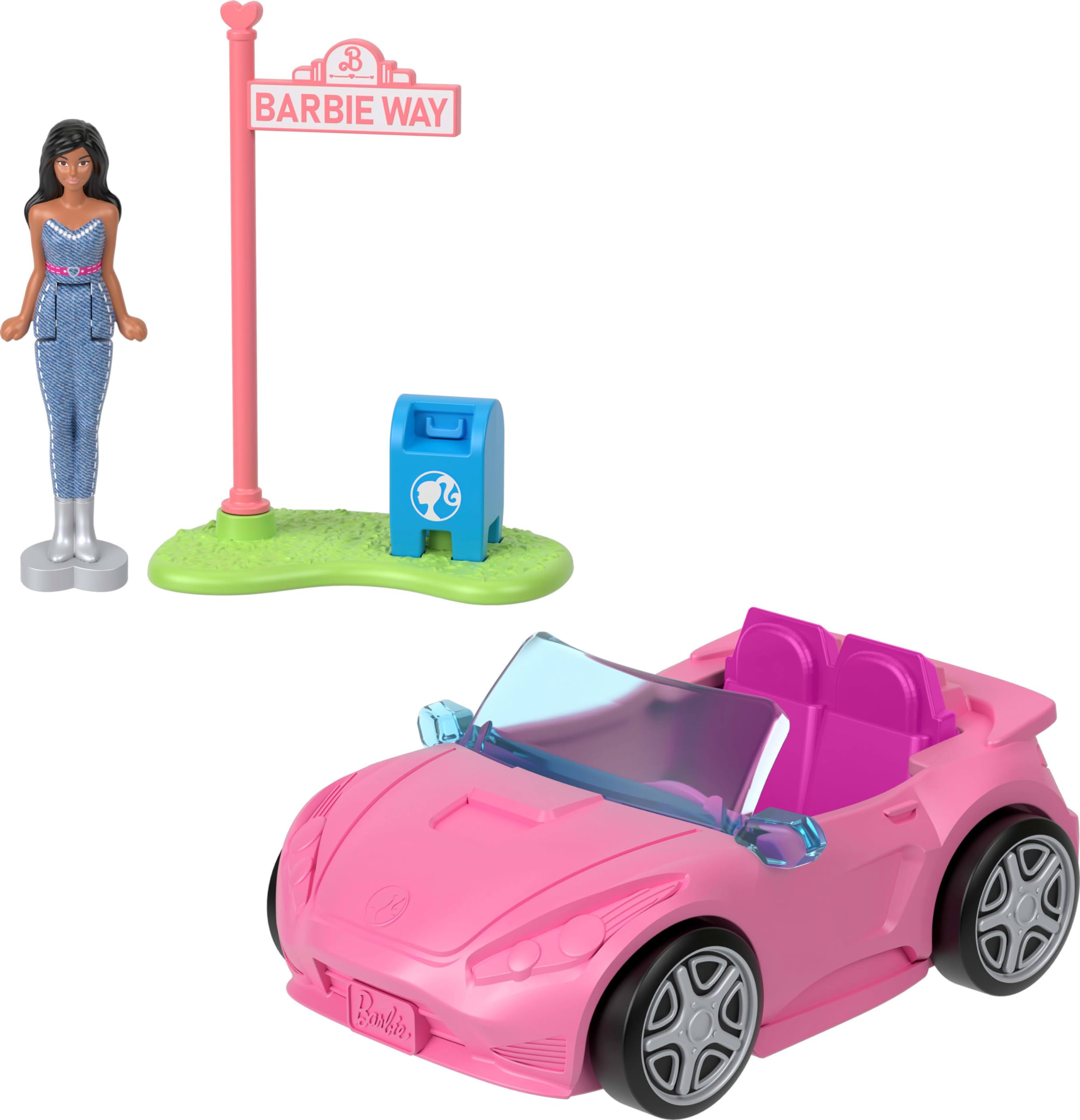 Foto 7 pulgar | Set De Juguetes Barbie Mini Barbieland Con 4 Minimuñecas Y 4 Vehículos - Venta Internacional.