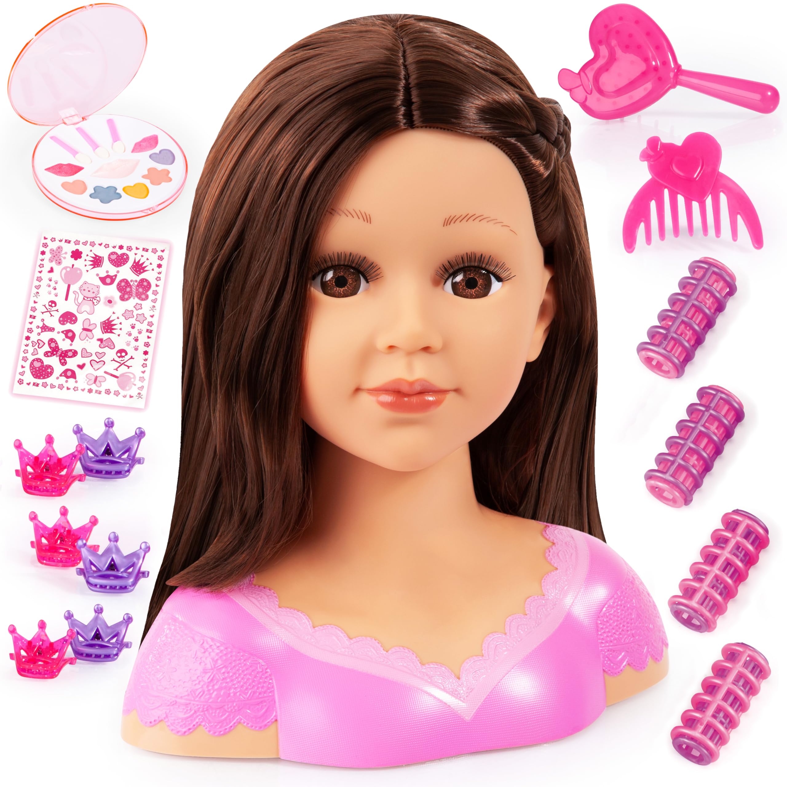 Jefa De Estilismo Bayer Design Charlene Super Model Con Maquillaje - Venta Internacional.