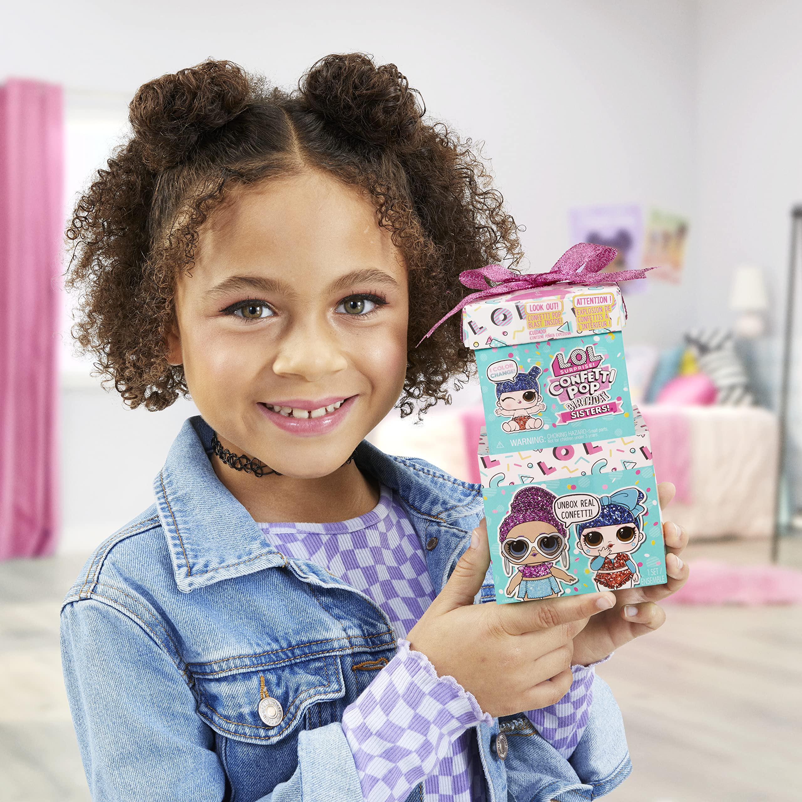 Foto 3 pulgar | ¡sorpresa De Toy L.o.l.! Hermanas De Cumpleaños De Confetti Pop Con Muñeca - Venta Internacional.